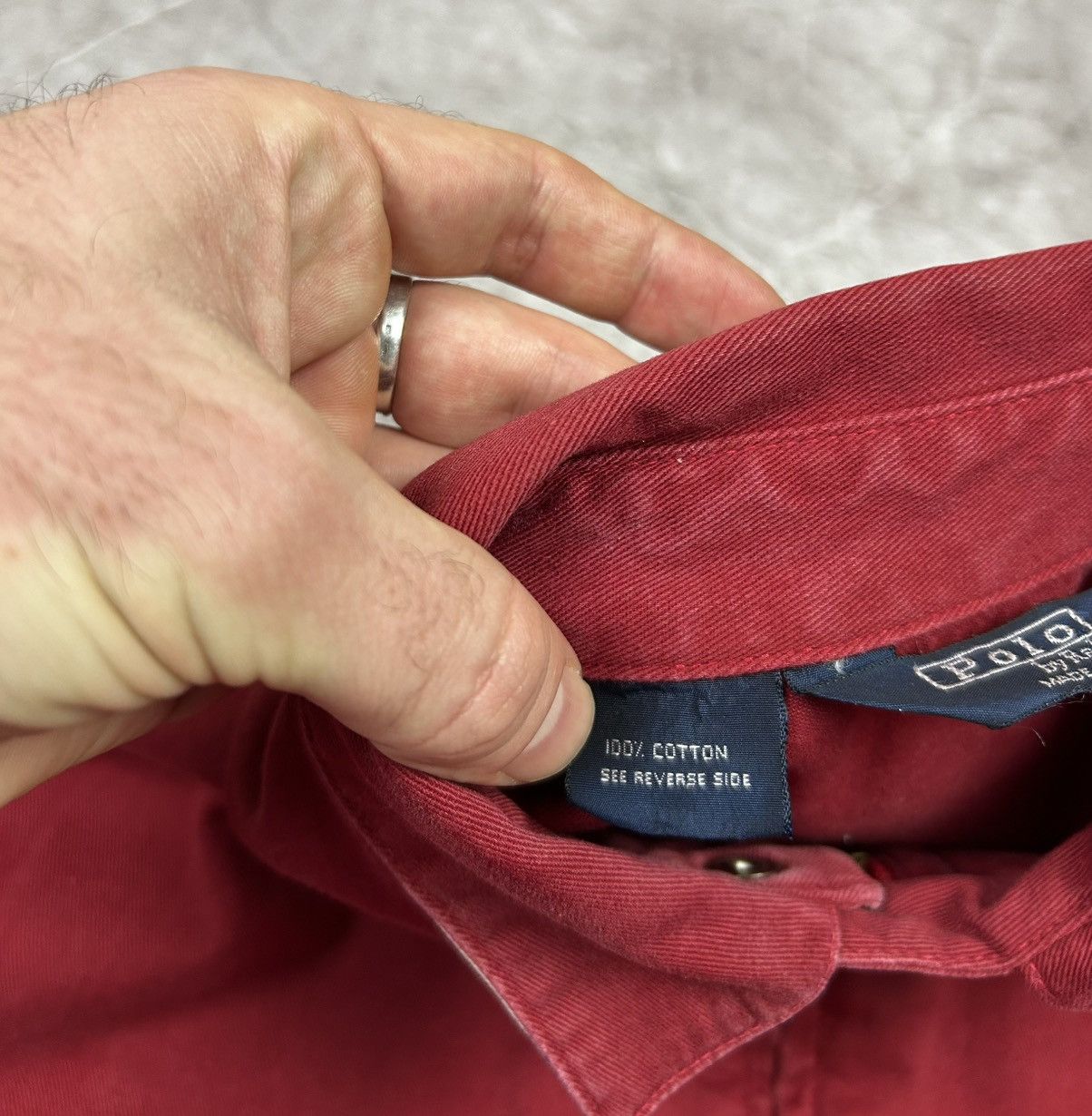 Polo Ralph Lauren Vintage Polo Ralph Lauren made in USA Red Jacket Size US S / EU 44-46 / 1 - 9 Thumbnail