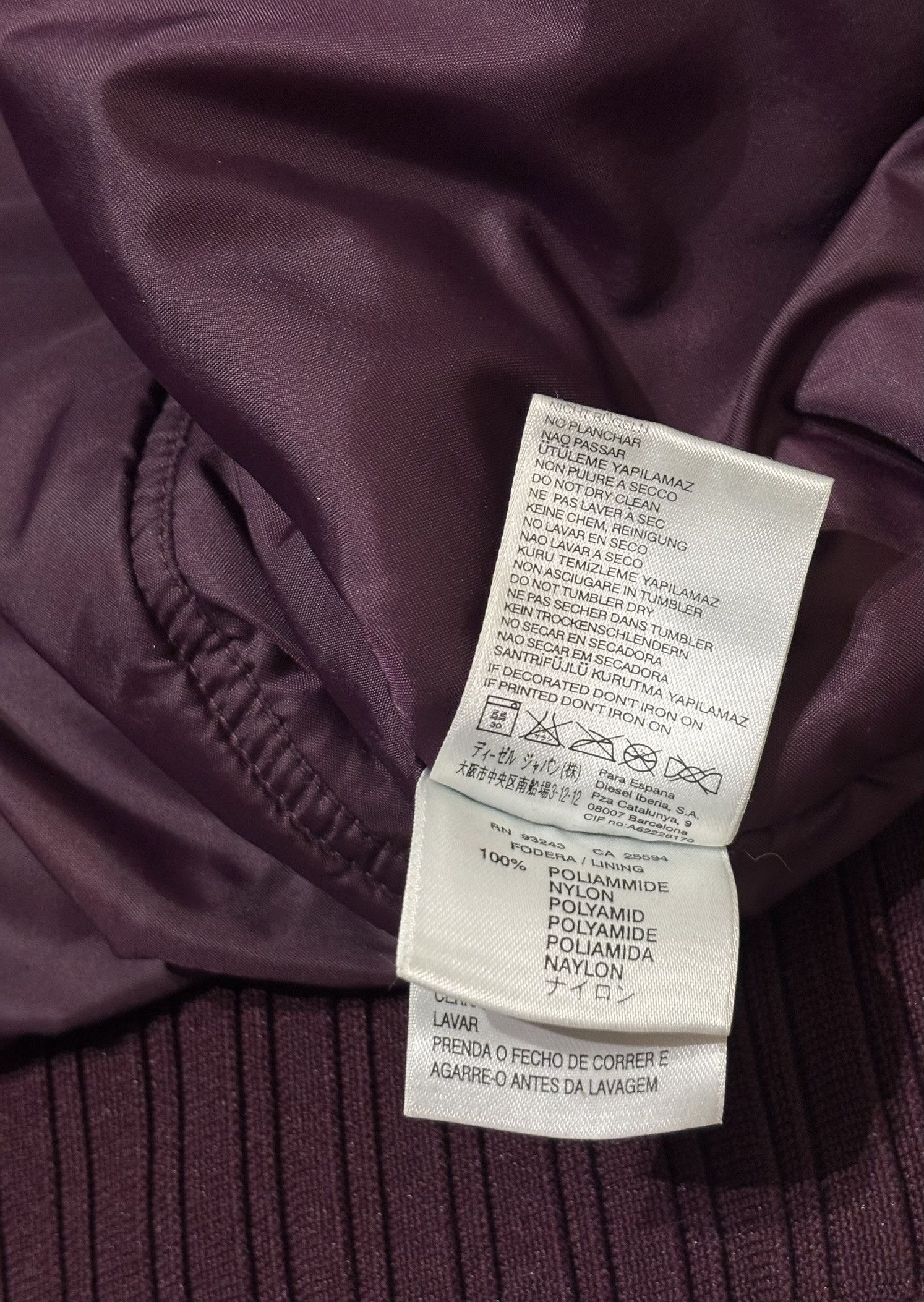 Diesel Diesel Bomber Jacket Size XS Size XS / US 0-2 / IT 36-38 - 18 Thumbnail
