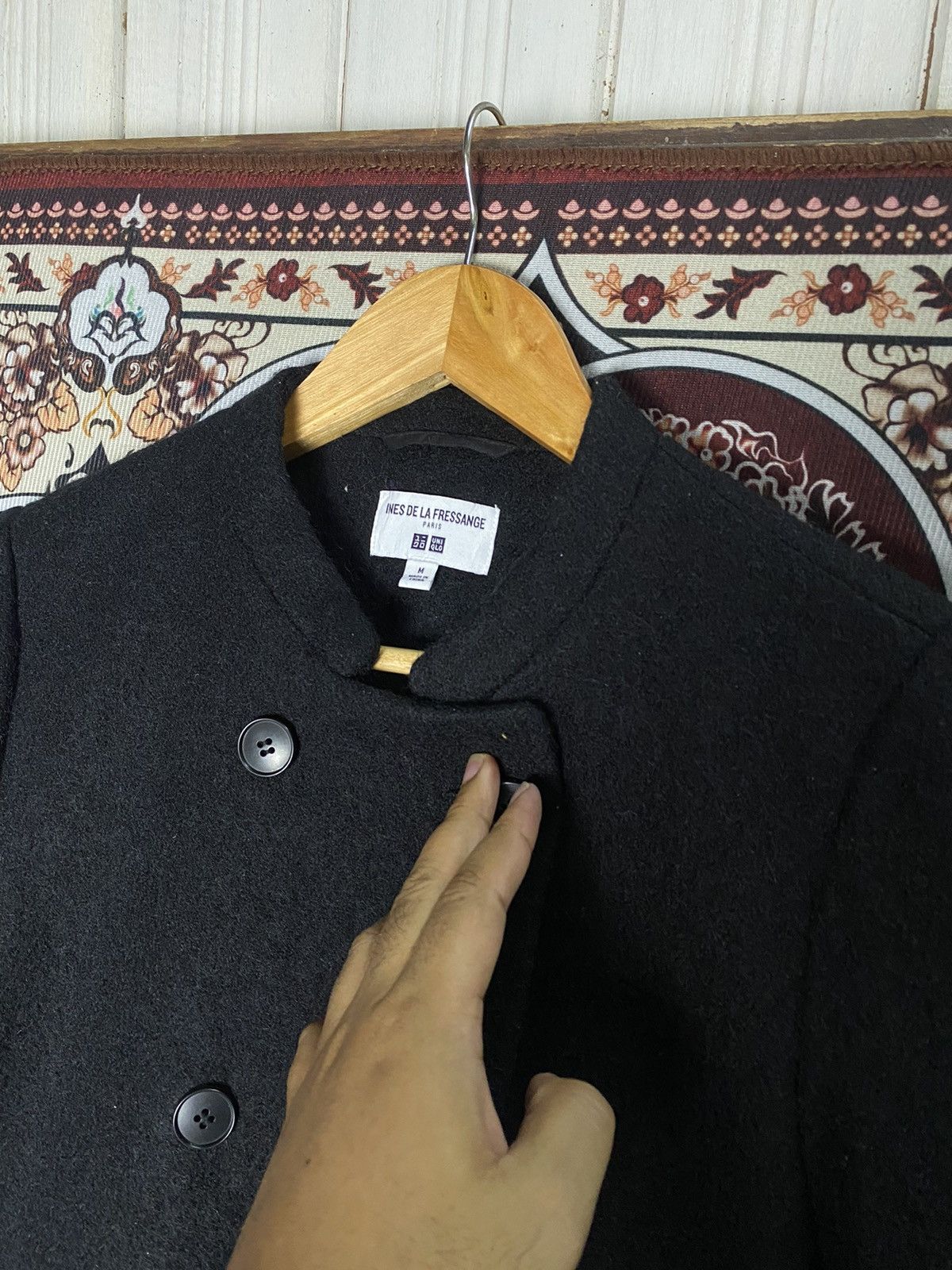 Designer × Japanese Brand Ines De La Fressange Paris Wool Jacket Size US M / EU 48-50 / 2 - 7 Thumbnail