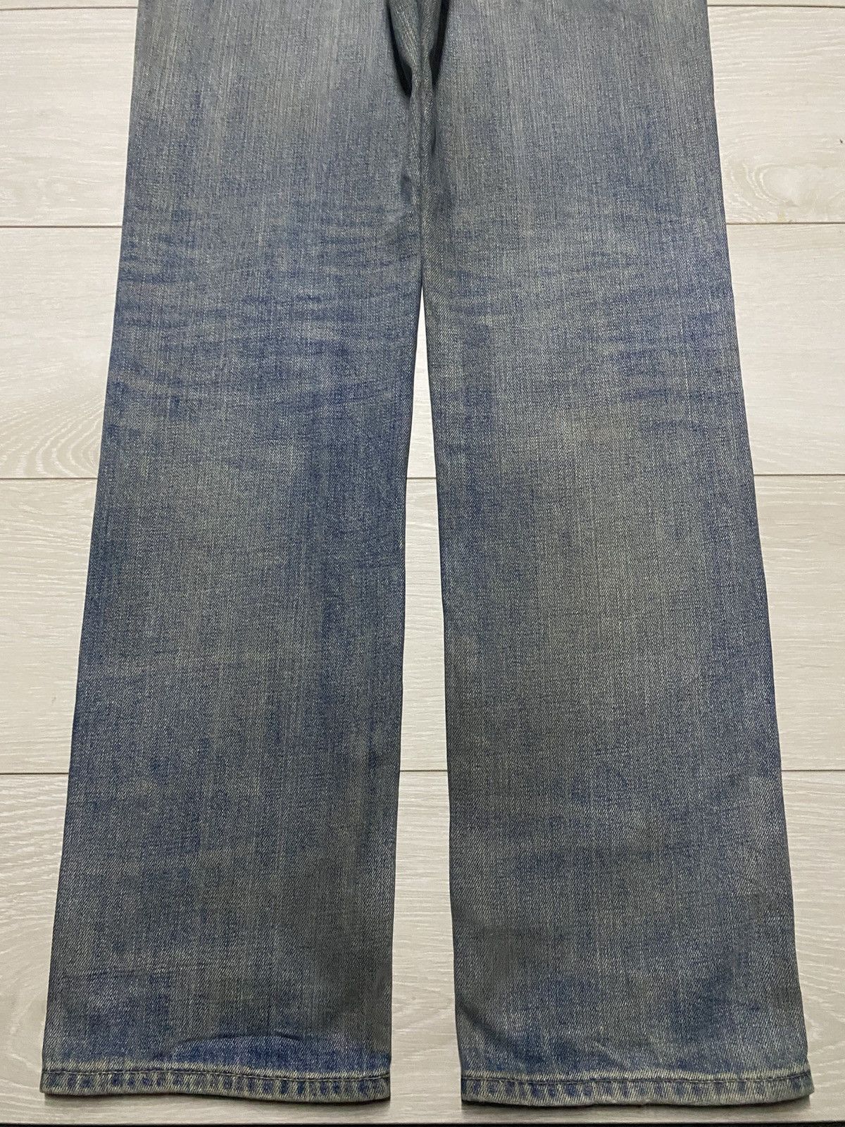 Uniqlo Vintage Uniqlo Mud Wash Distressed Slim Fit Jeans Size US 34 / EU 50 - 6 Thumbnail
