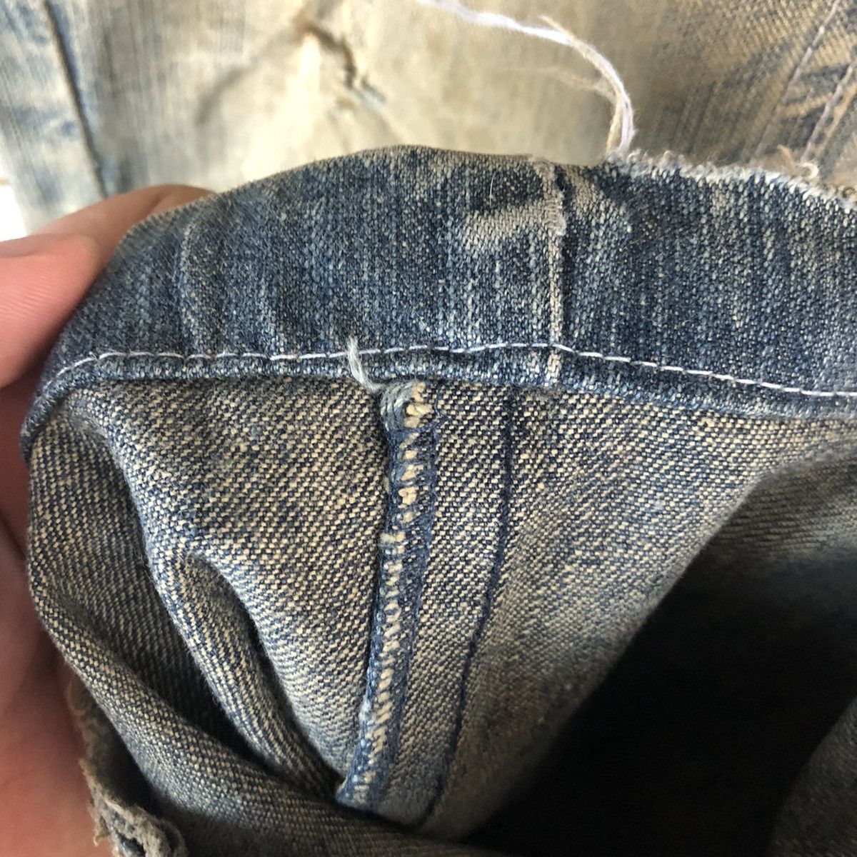 Request Jeans Request Black faded ripped Distressed Denim Pants #A1039 Size US 31 - 13 Thumbnail