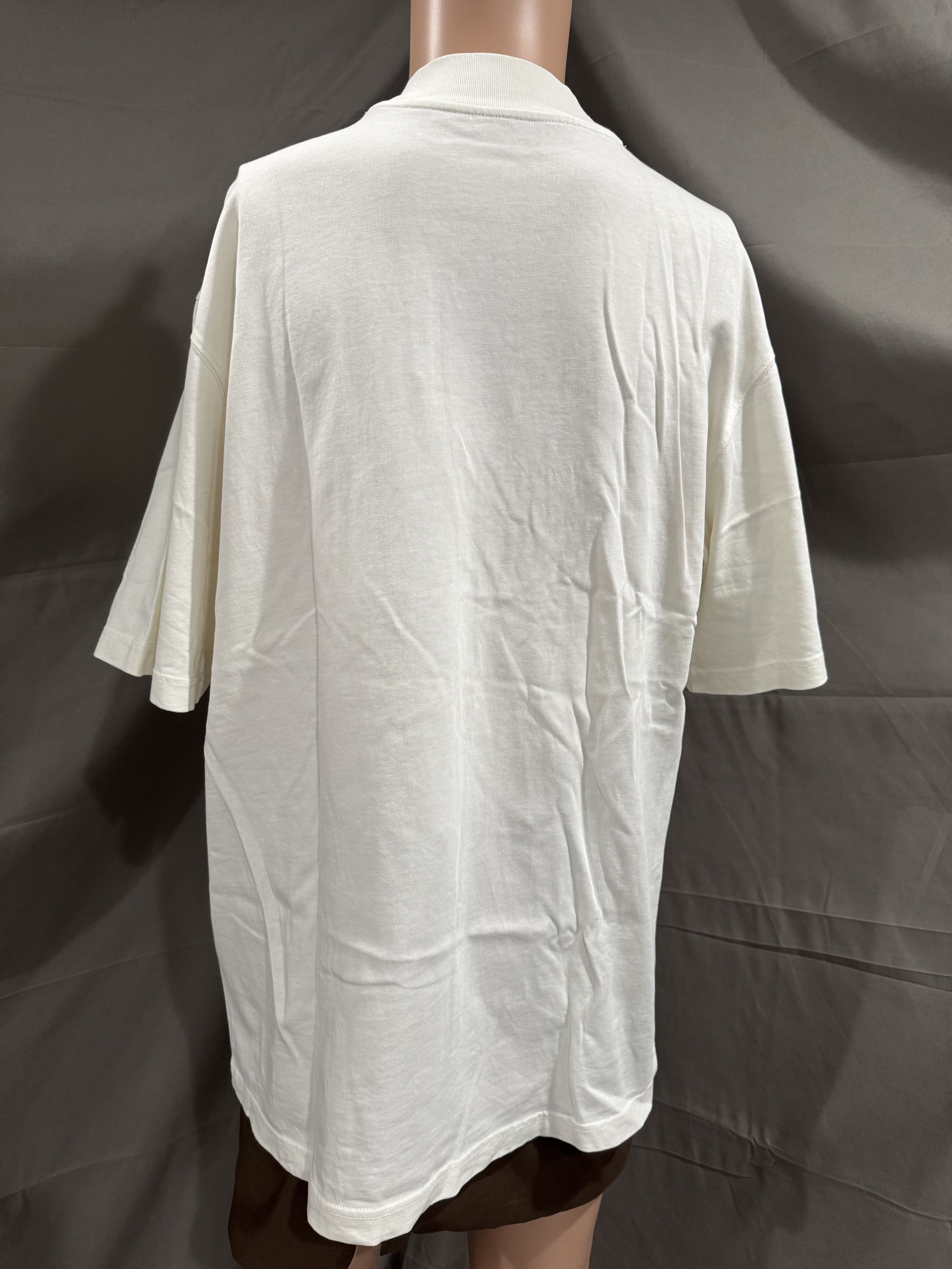 Heron Preston Heron Preston CTNMB Short-Sleeve Turtleneck White/Black Size US M / EU 48-50 / 2 - 7 Thumbnail