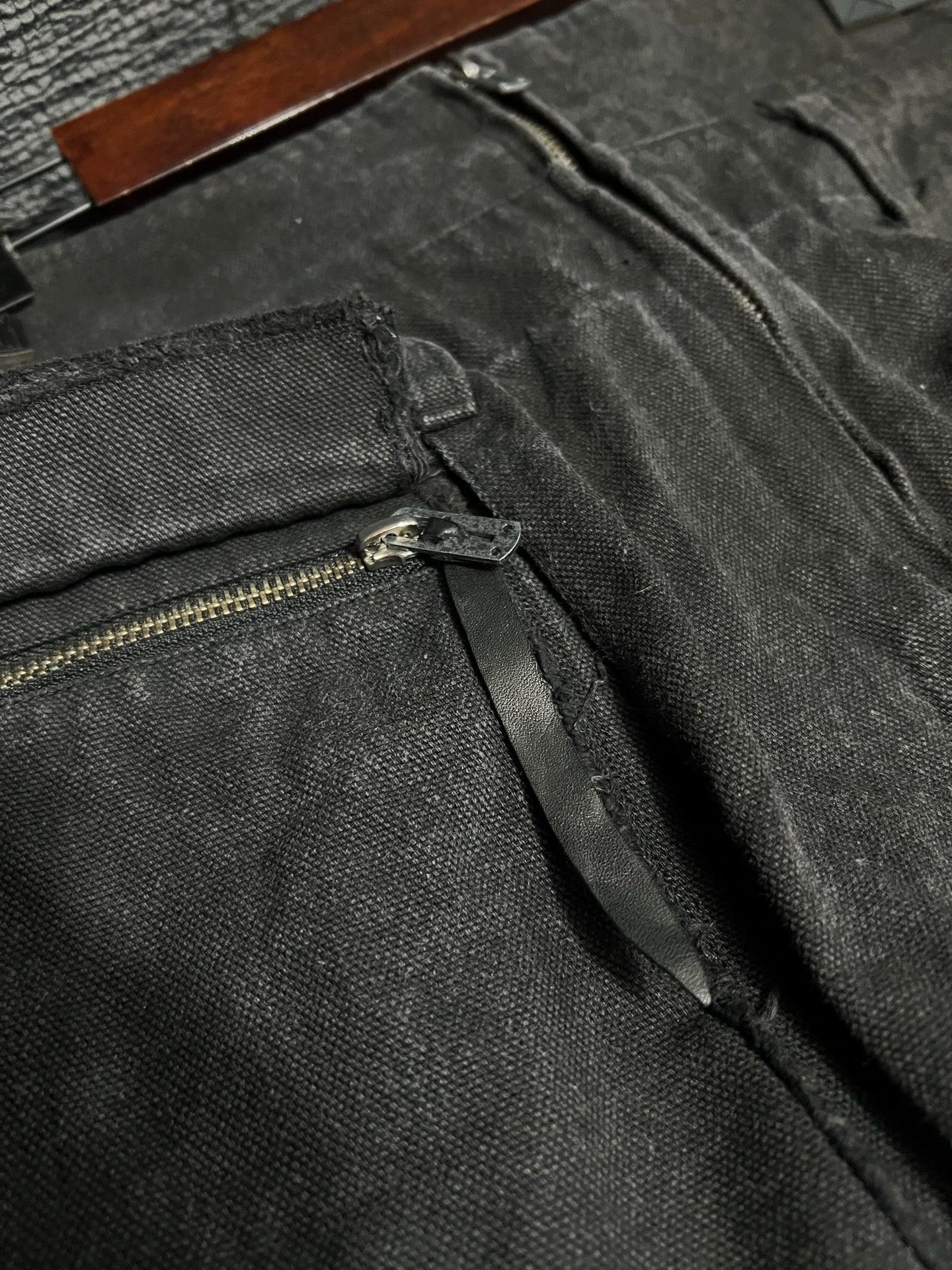 D.Hygen D.HYGEN Washed Distressed Denim "Cannonball" Pants - Sz 2 Size US 33 - 7 Thumbnail