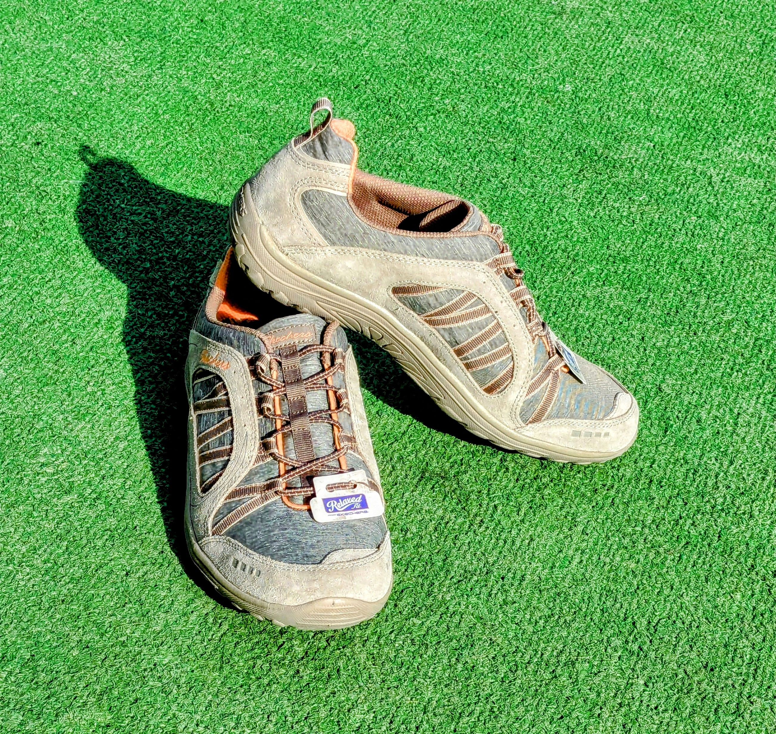 Vintage Skechers Reggae Relaxed Memory Foam Slip-On Bungee Sneakers Size US 10 / IT 40 - 8 Thumbnail