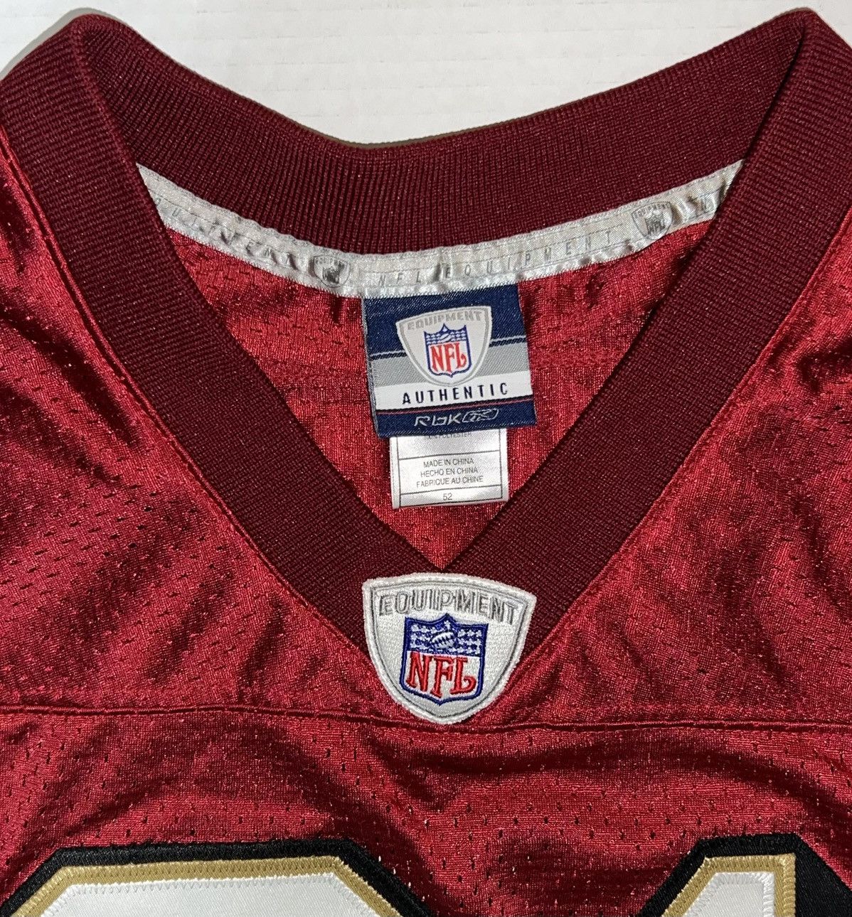 Reebok Vintage San Francisco 49ers Frank Gore Reebok Jersey Signed Size US XXL / EU 58 / 5 - 6 Thumbnail