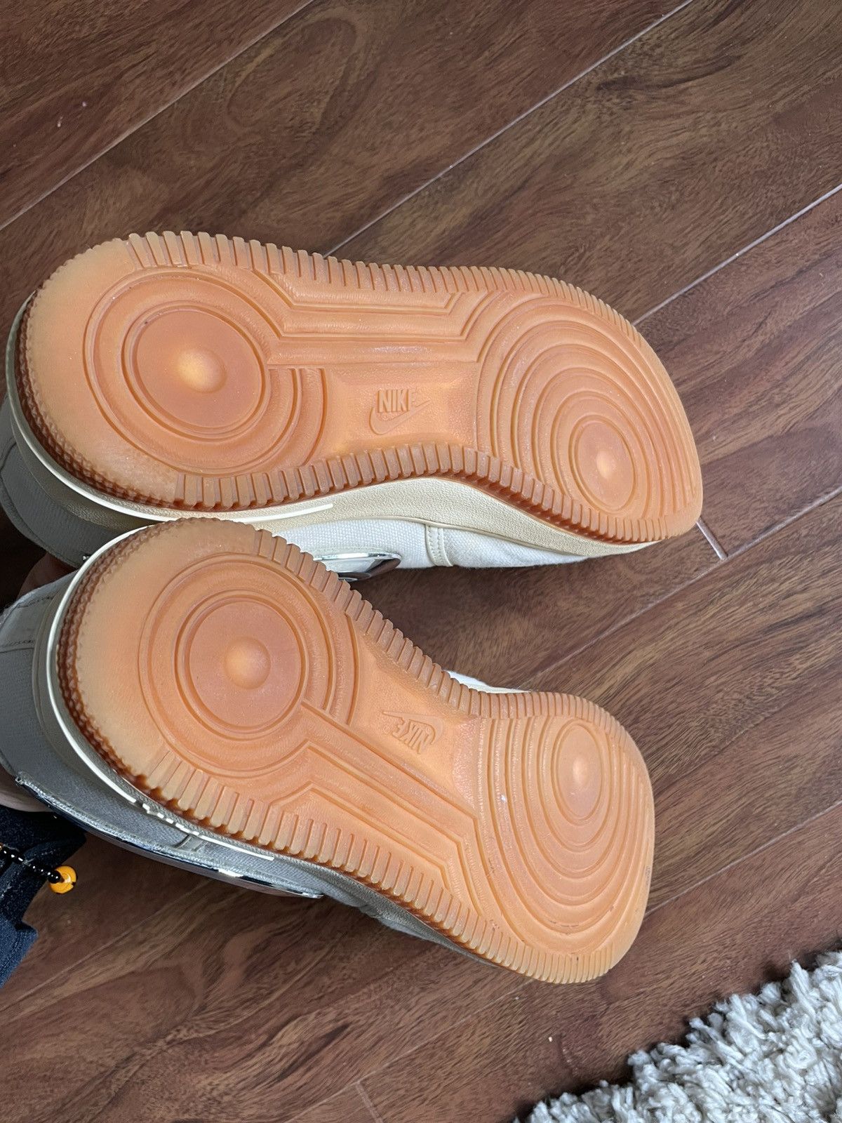 Nike × Travis Scott Nike Air Force 1 Low Travis Scott Sail Size US 10 / EU 43 - 7 Thumbnail