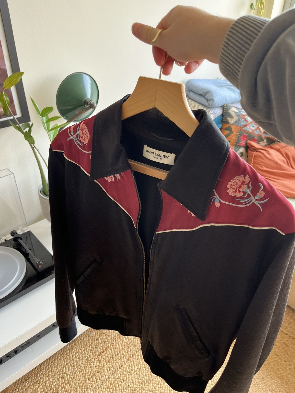 Saint Laurent Paris Saint Laurent Paris Western Teddy Jacket - Medium Size US M / EU 48-50 / 2 - 1 Thumbnail