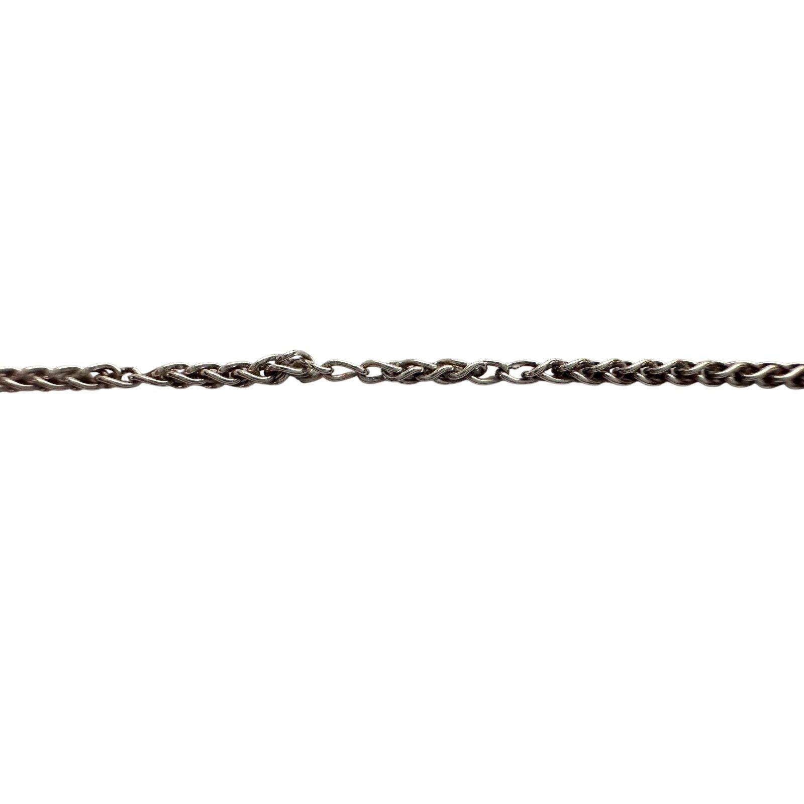 Gucci Gucci Silver G Interlocking Heart Bamboo Necklace Size ONE SIZE - 15 Thumbnail