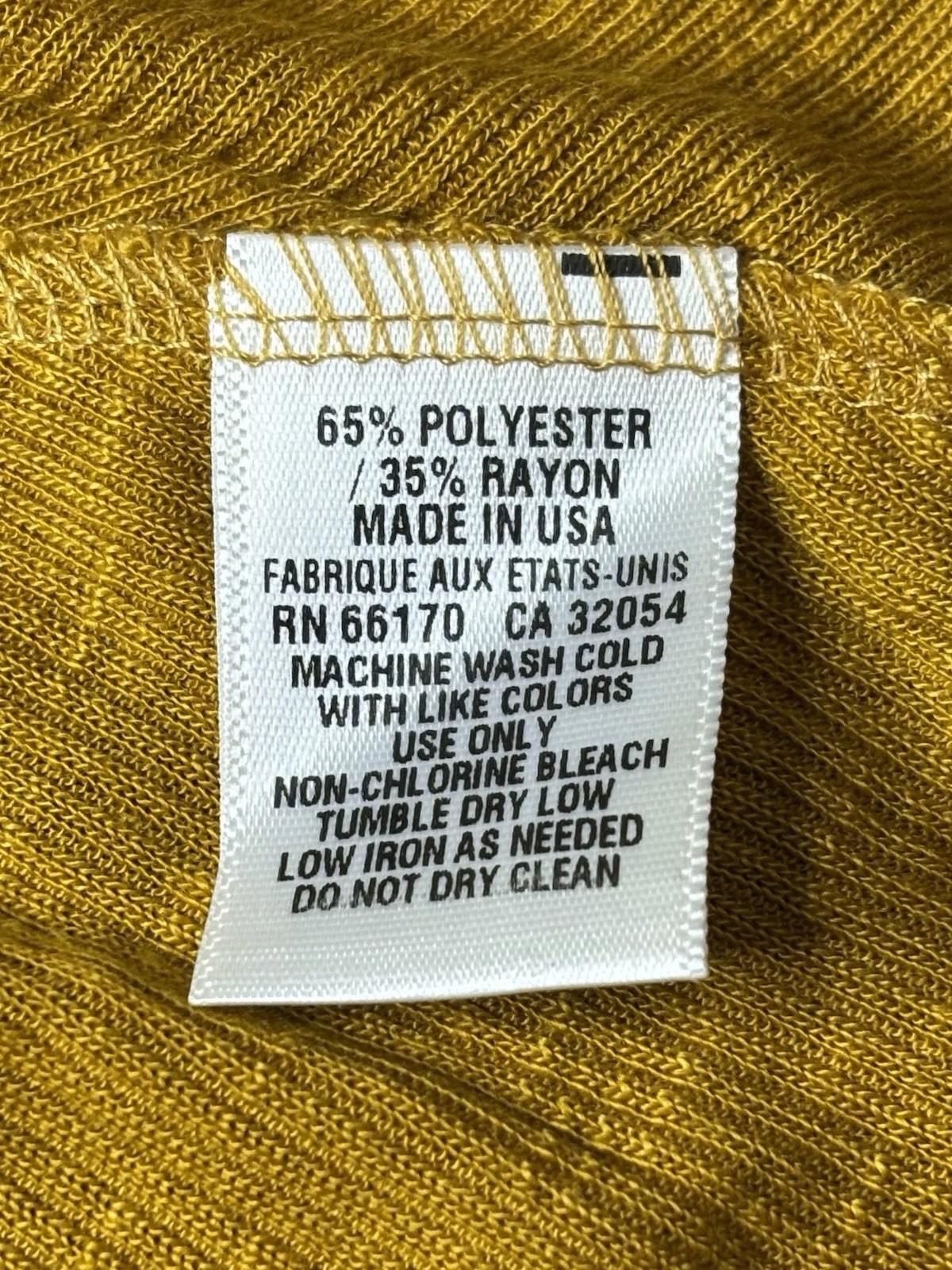 Free People Free People Tank Top Womens Small Petite Loose Fit Yellow Size S / US 4 / IT 40 - 11 Thumbnail
