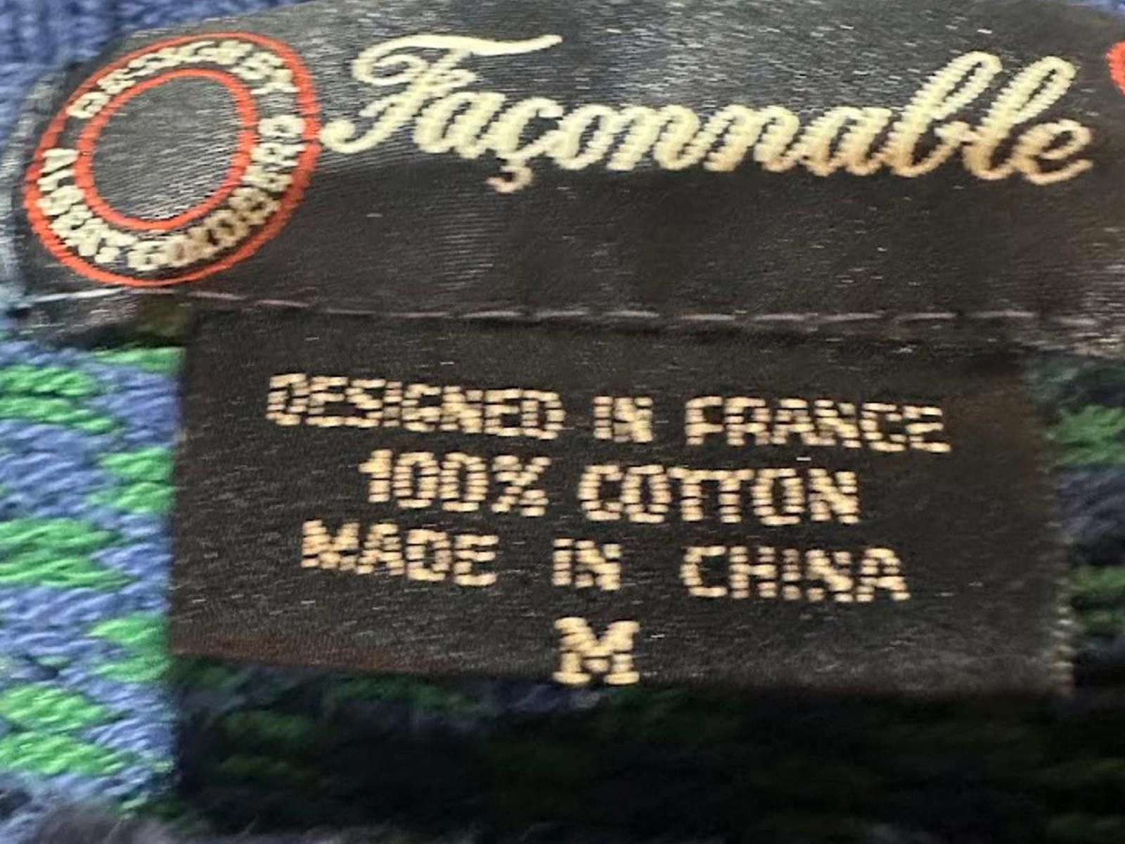 Faconnable Faconnable France Cotton Sweater M/L Size US M / EU 48-50 / 2 - 4 Thumbnail