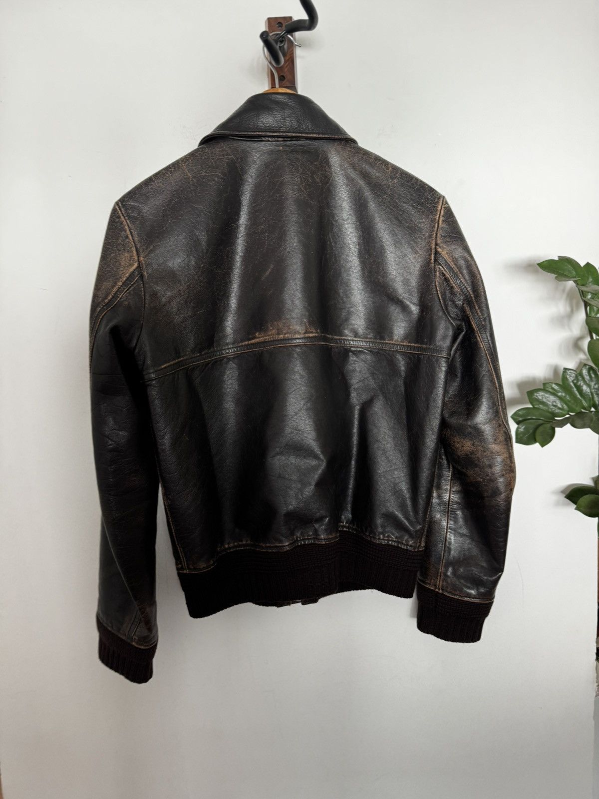 Saint Laurent Paris Leather flight jacket Size US S / EU 44-46 / 1 - 3 Thumbnail