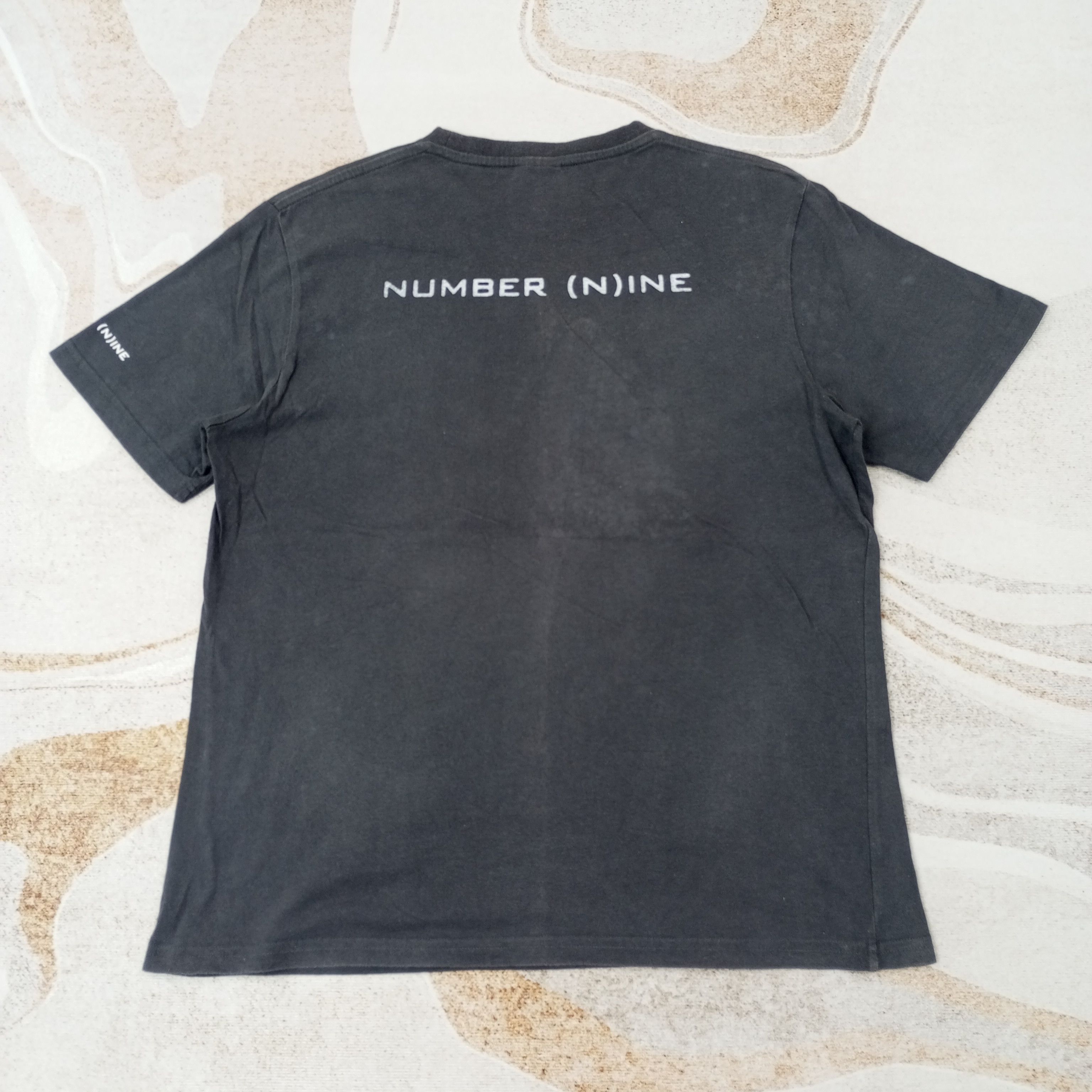 Number (N)ine Number Nine Japanese Brand Custom Tshirt c239n33 Size US L / EU 52-54 / 3 - 1 Thumbnail