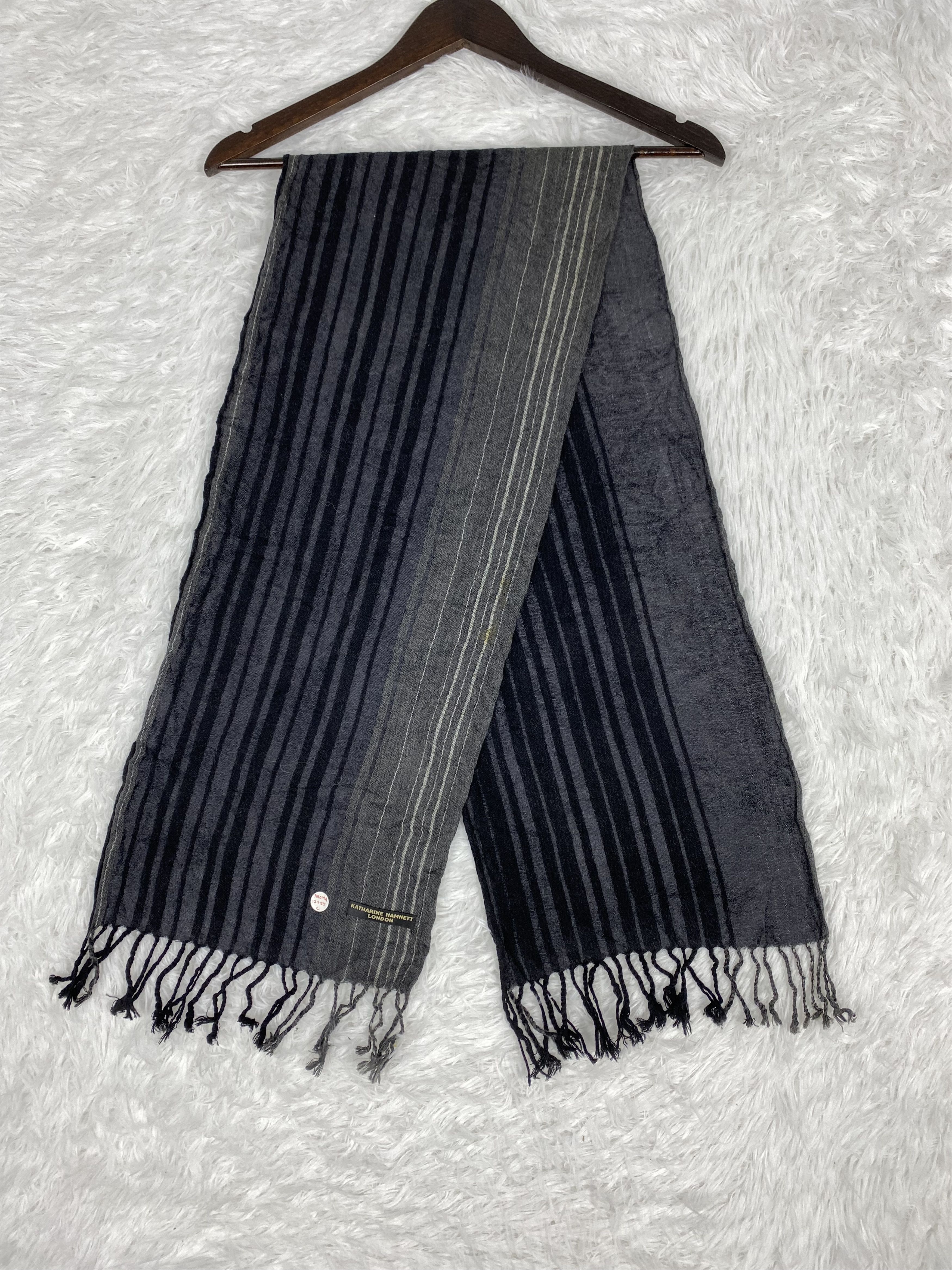 Katharine Hamnett London Vintage Katharine Hamnett Scarf / Muffler Neckwear PM0194 Size ONE SIZE - 1 Thumbnail