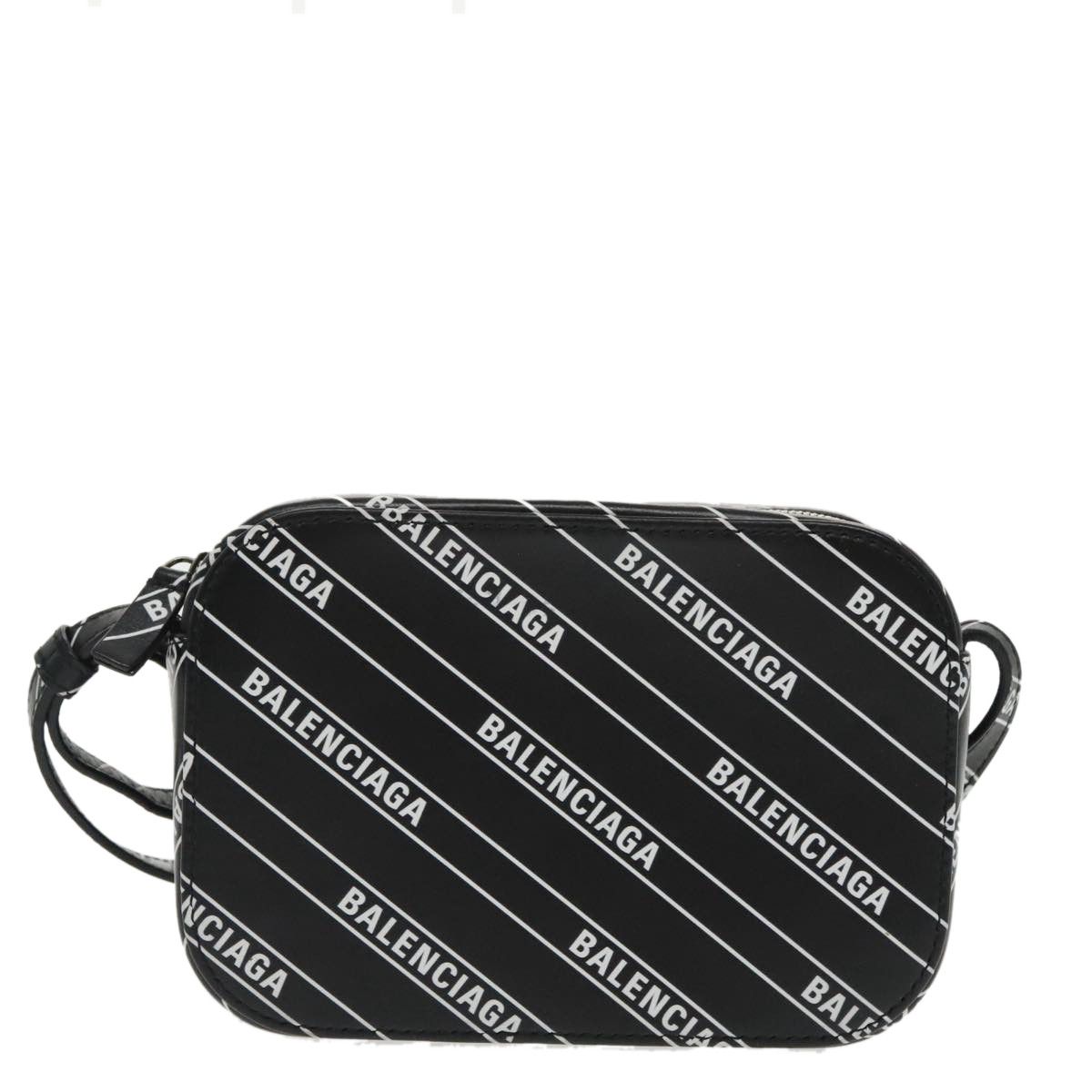 Balenciaga Everyday Black Leather Shoulder Bag (Pre-Owned) Size ONE SIZE - 1 Thumbnail