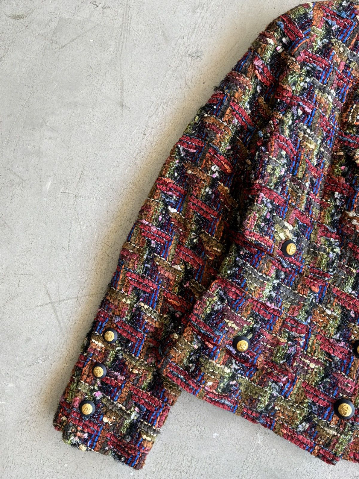 Chanel 1993 Chanel - Multicolor - Tweed Blazer Size XS / US 0-2 / IT 36-38 - 6 Thumbnail