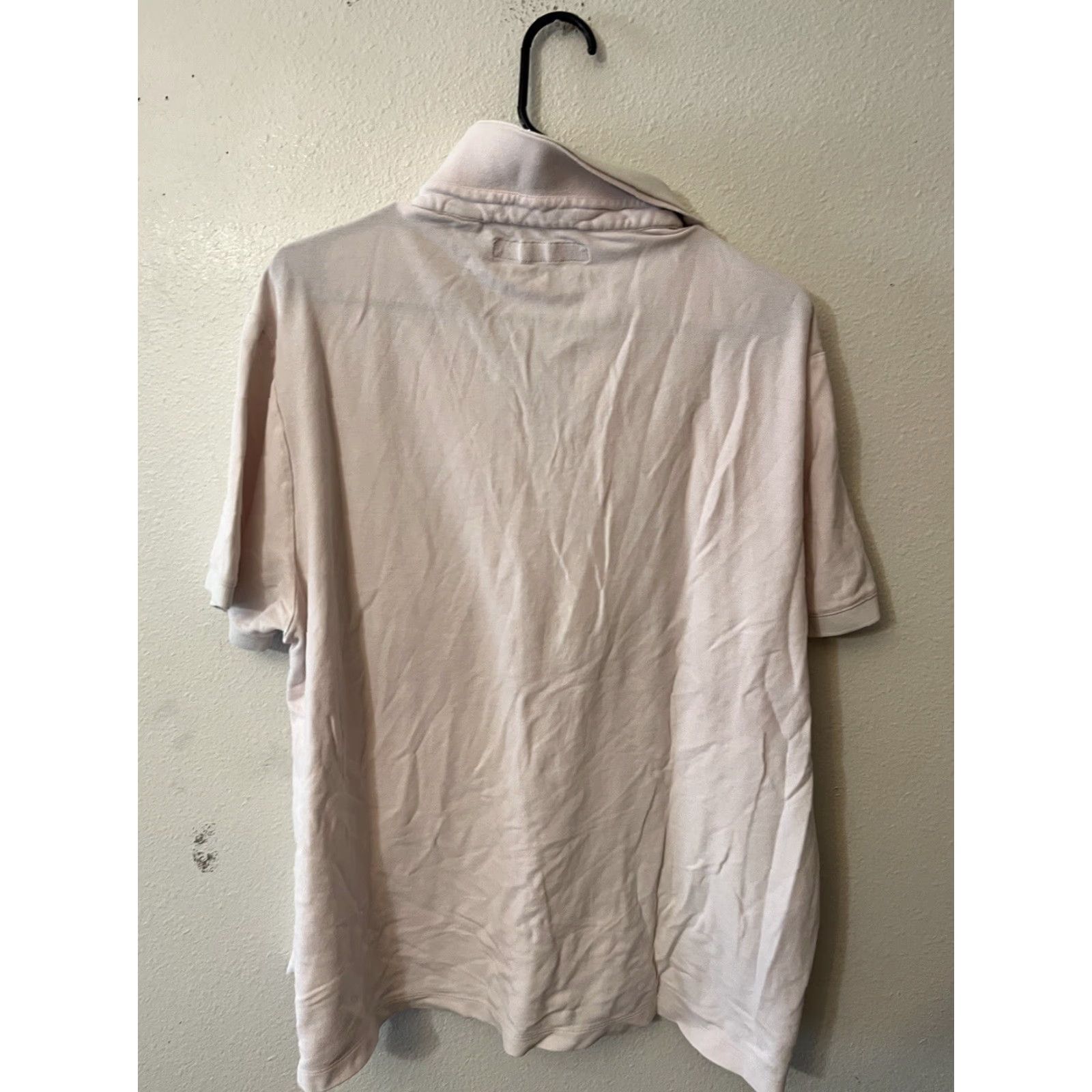 Perry Ellis Perry Ellis Polo Shirt Men's XL Short Sleeve Solid Collared Pink Button Size US XL / EU 56 / 4 - 3 Thumbnail