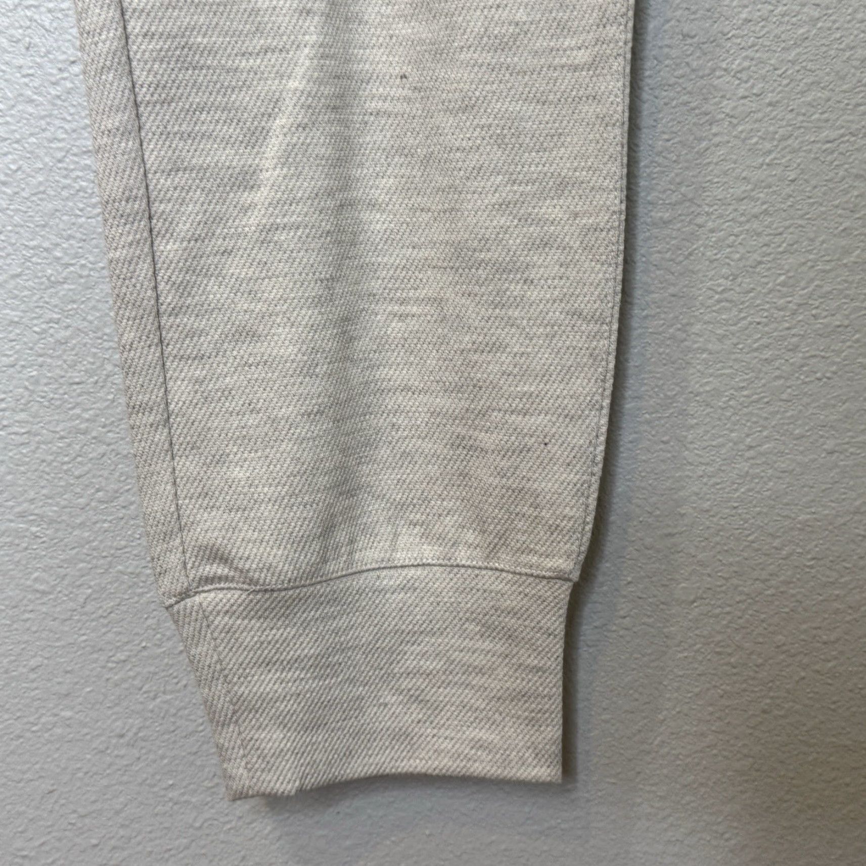 Rachel Zoe Rachel Zoe Pants Joggers Womens Size Medium Heather Oatmeal Elastic Drawstring Waist Pockets NEW Size 32" / US 10 / IT 46 - 4 Thumbnail