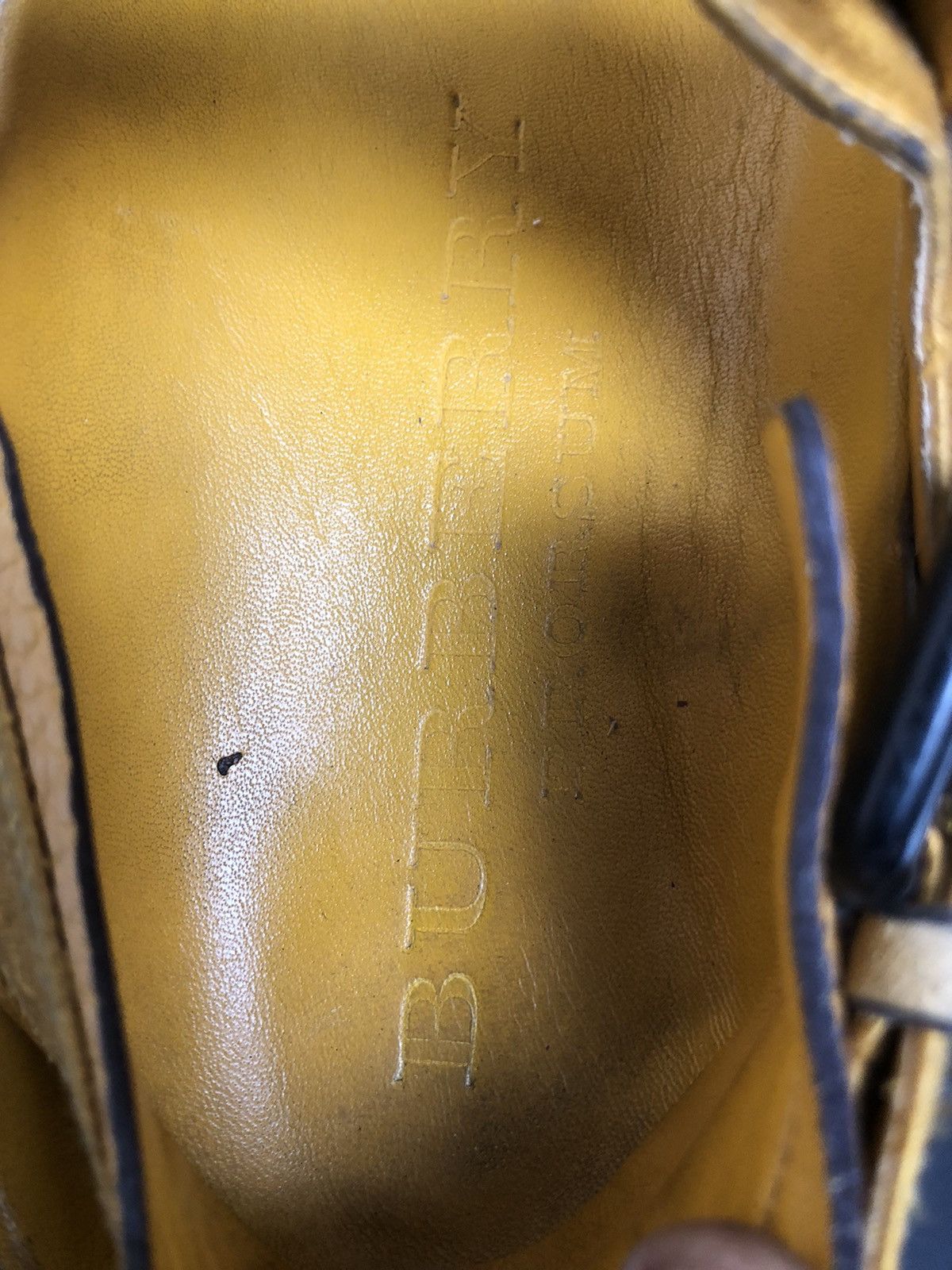 Burberry Prorsum Burberry Yellow Leather Men’s Sandals Size 42 Size US 8 / EU 41 - 7 Thumbnail
