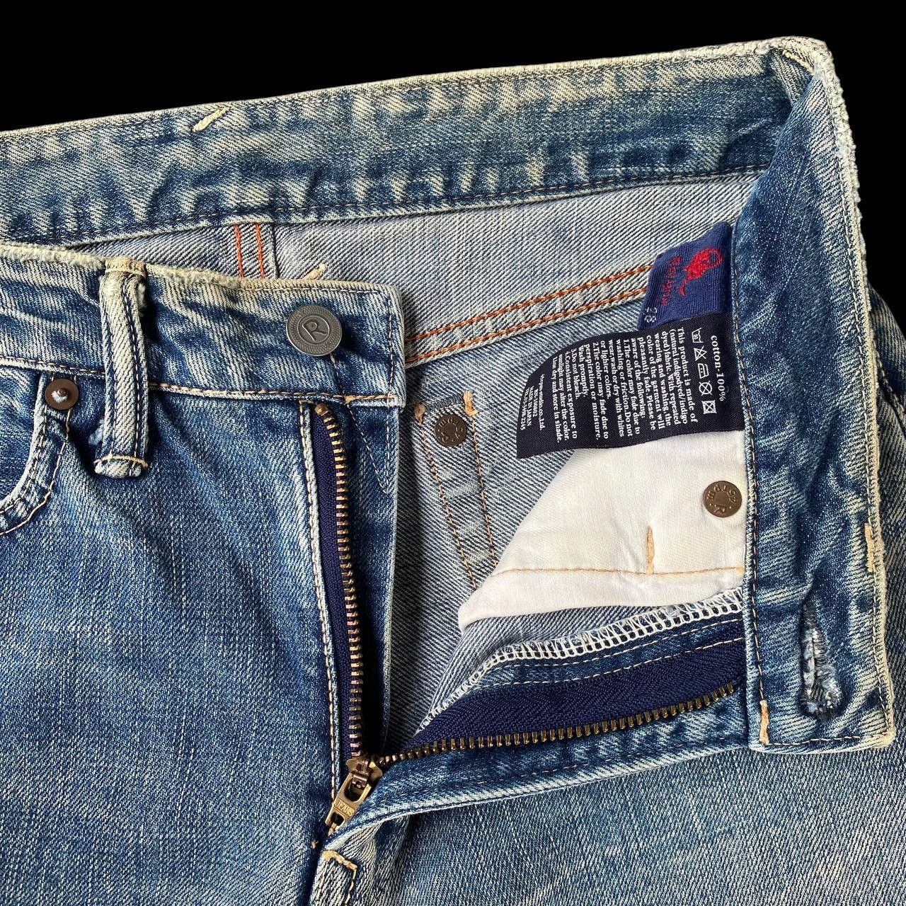 45rpm VINTAGE 45RPM DISTRESSED DENIM W28X29" Size US 28 / EU 44 - 9 Thumbnail