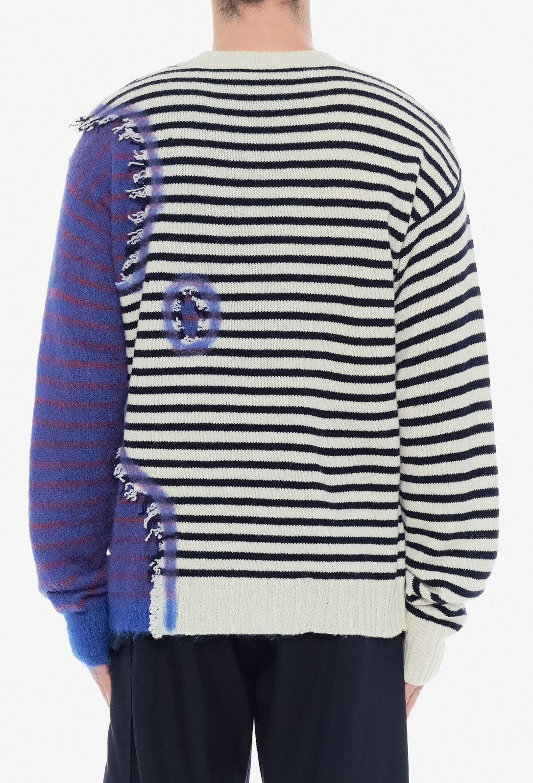 Marni Last Size Marni Distressed Effect Color Block Jumper Size US S / EU 44-46 / 1 - 2 Thumbnail