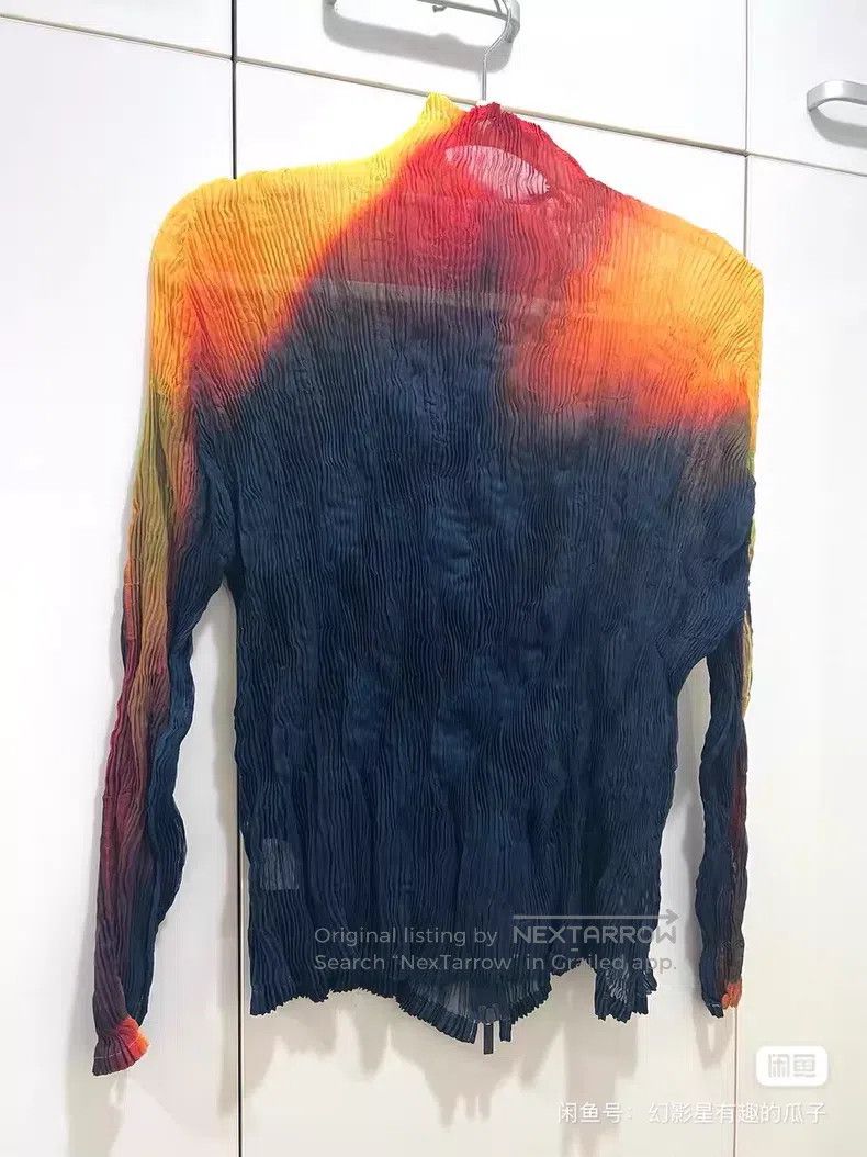 Issey Miyake Issey Miyake Wicker Pattern Zipper High Neck Long Sleeve C Size M / US 6-8 / IT 42-44 - 2 Thumbnail