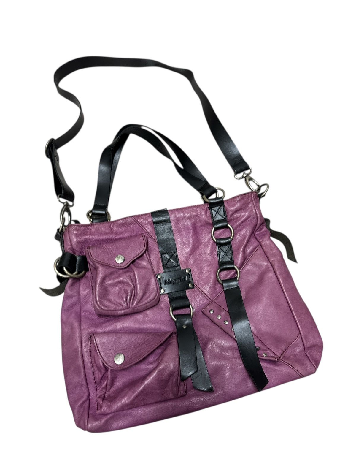 Leather MEGGHI FULL LEATHER MADE IN ITALY SHOULDER BAG Size ONE SIZE - 1 Thumbnail