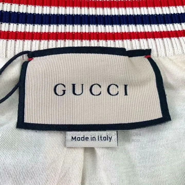 Gucci Gucci Logo Print Stripe Zip Jacket. Size US S / EU 44-46 / 1 - 7 Thumbnail