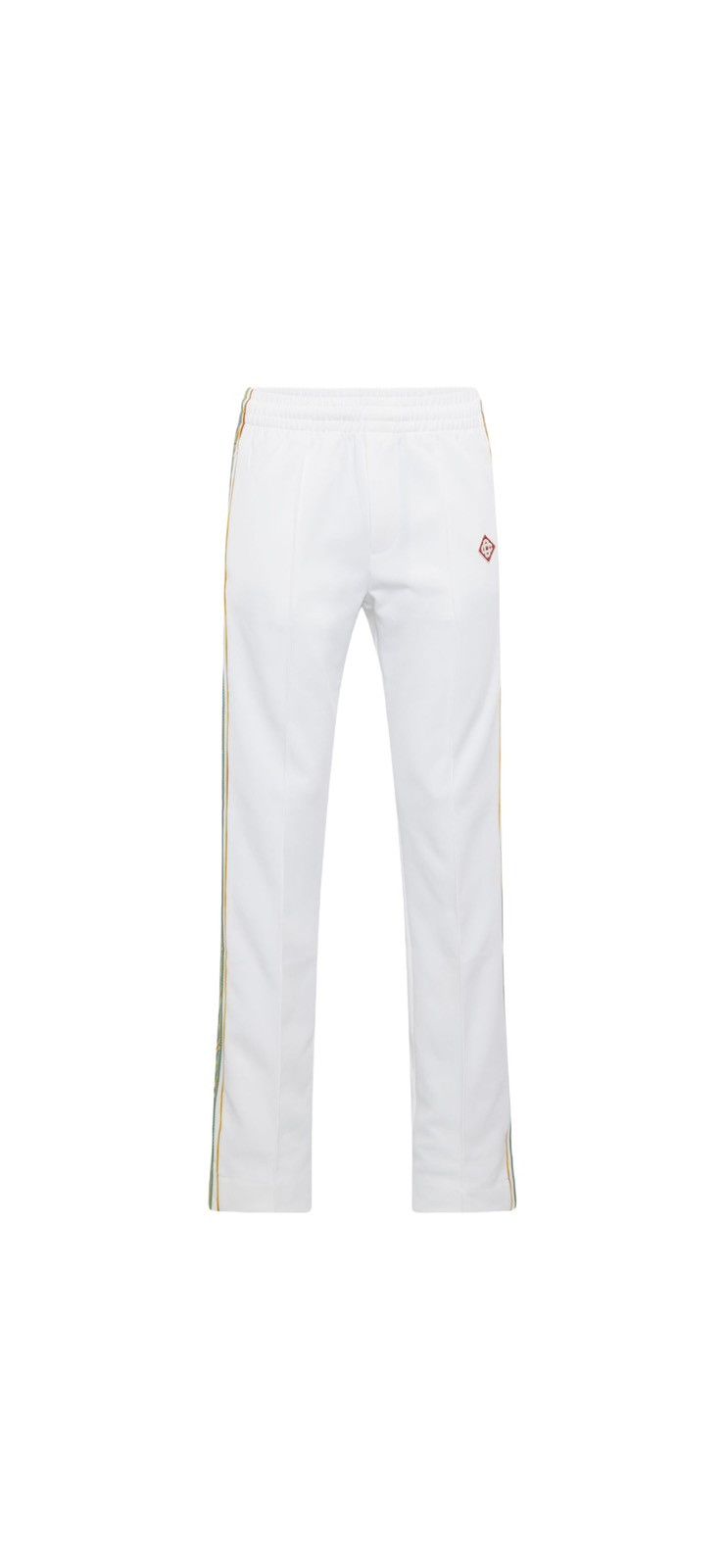 image of Casablanca Futuro Laurel Track Pants in White, Men's (Size 34)