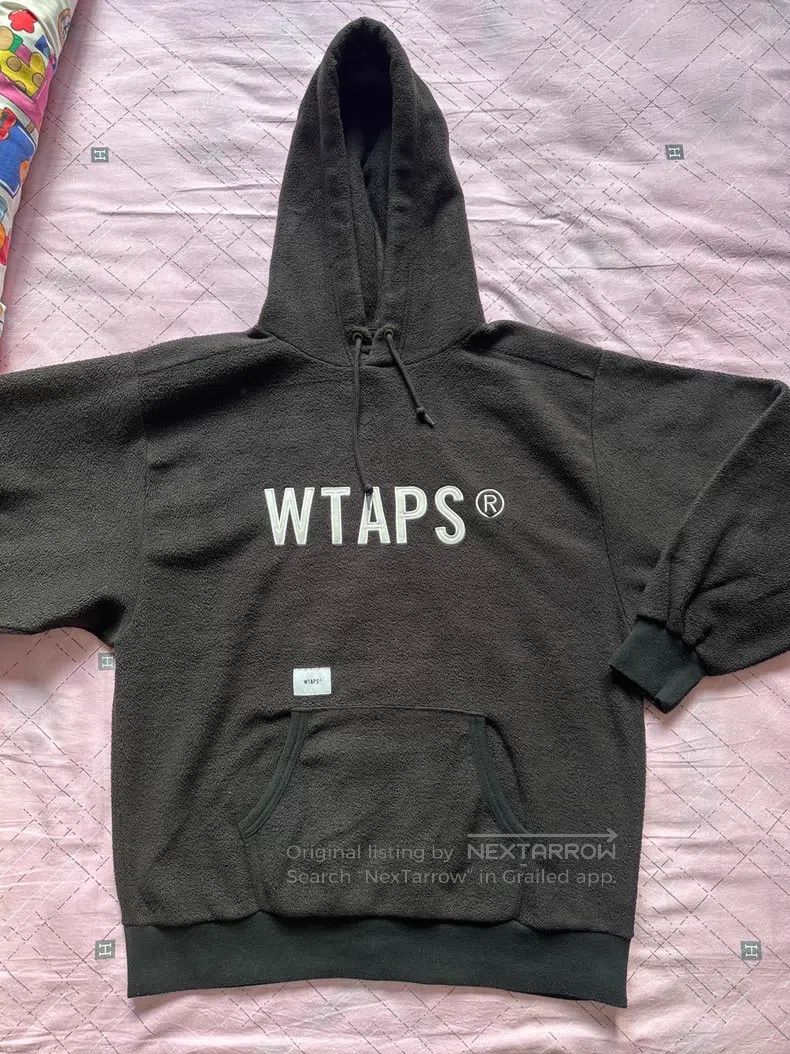 Wtaps Wtaps Sherpa Fleece Embroidered Hoodie Size US L / EU 52-54 / 3 - 1 Thumbnail