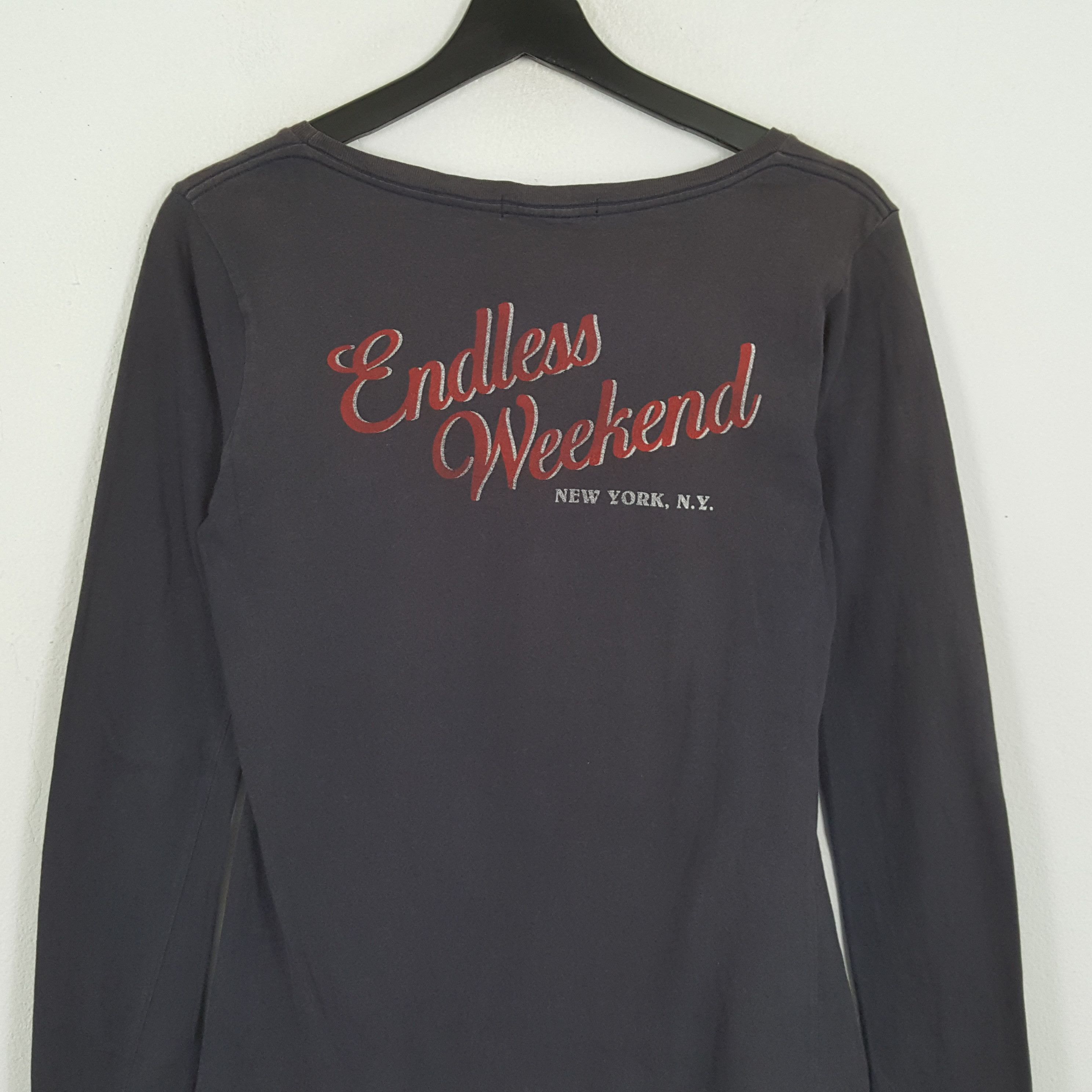 Hysteric Glamour HYSTERIC GLAMOUR Japanese Brand Long Sleeve Tshirt Size S / US 4 / IT 40 - 4 Thumbnail