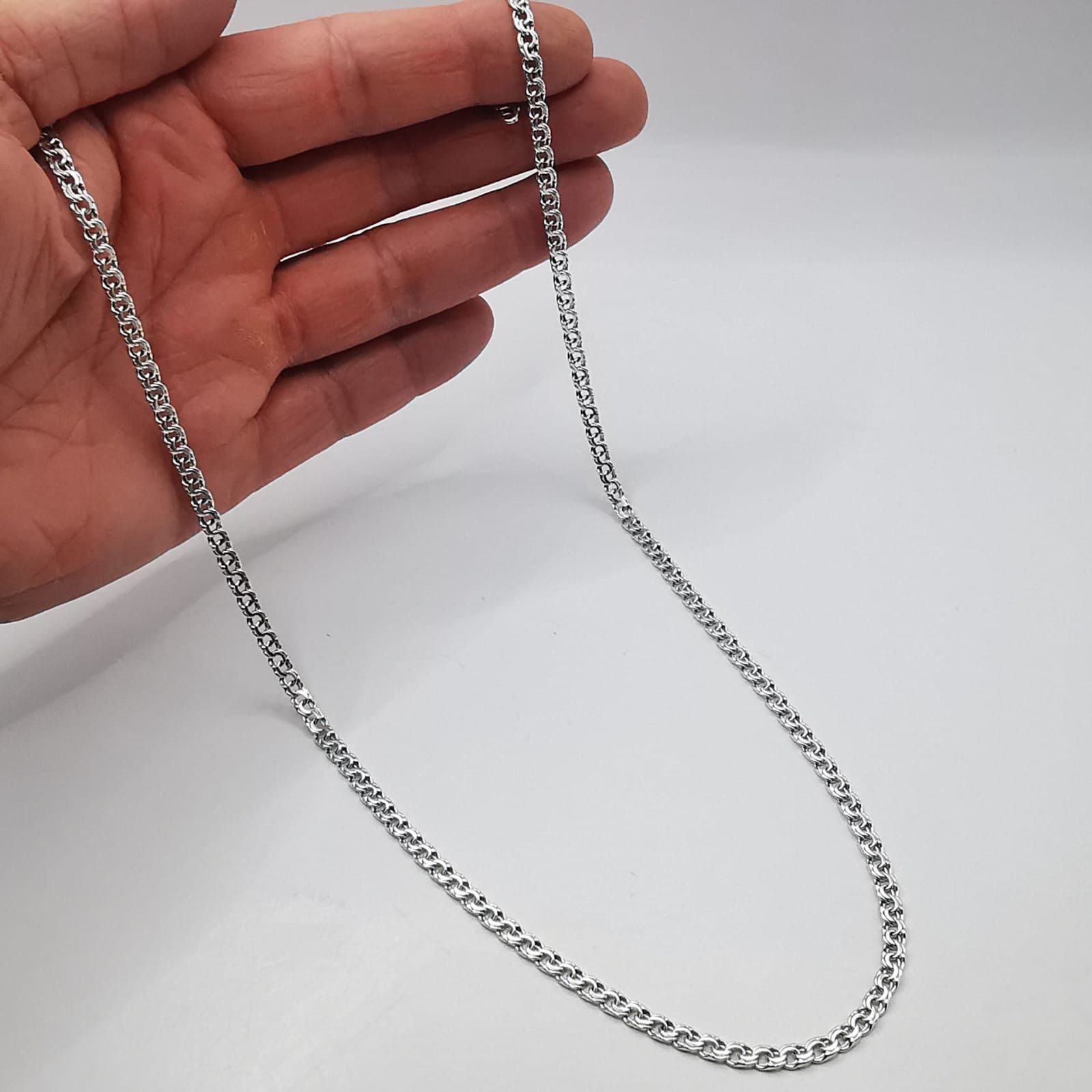 Sterling Silver Vintage Beautiful Jewelry Chain,925 Sterling Silver 14,89g Size ONE SIZE - 4 Thumbnail