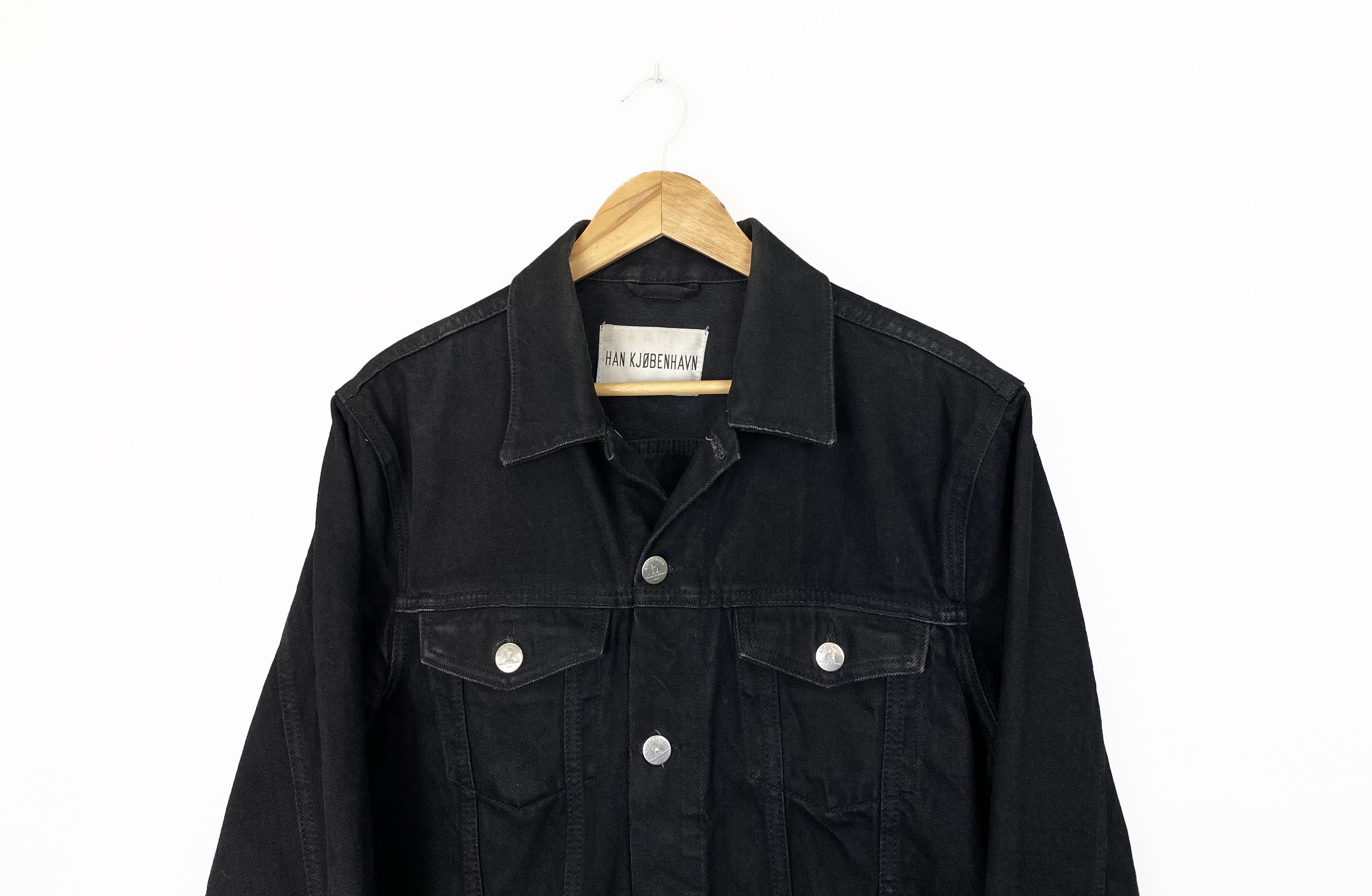 Han Kjobenhavn HAN Kjobenhavn Base Jacket Black Denim Type III Size US XXL / EU 58 / 5 - 2 Thumbnail