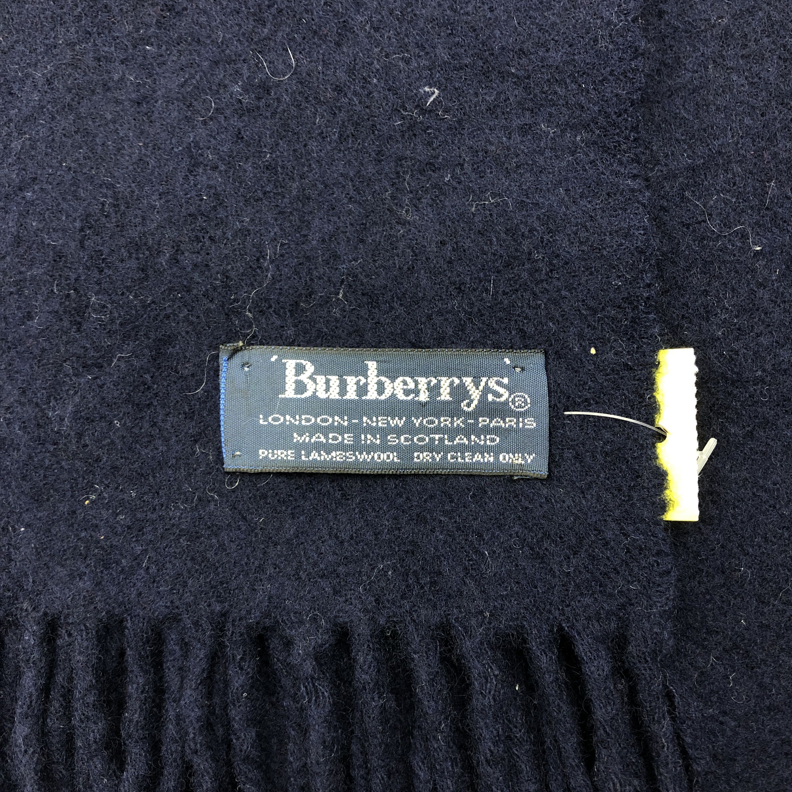Burberry Vintage Burberry Scarf Muffler Wool Cashmere Scarves Size ONE SIZE - 5 Thumbnail