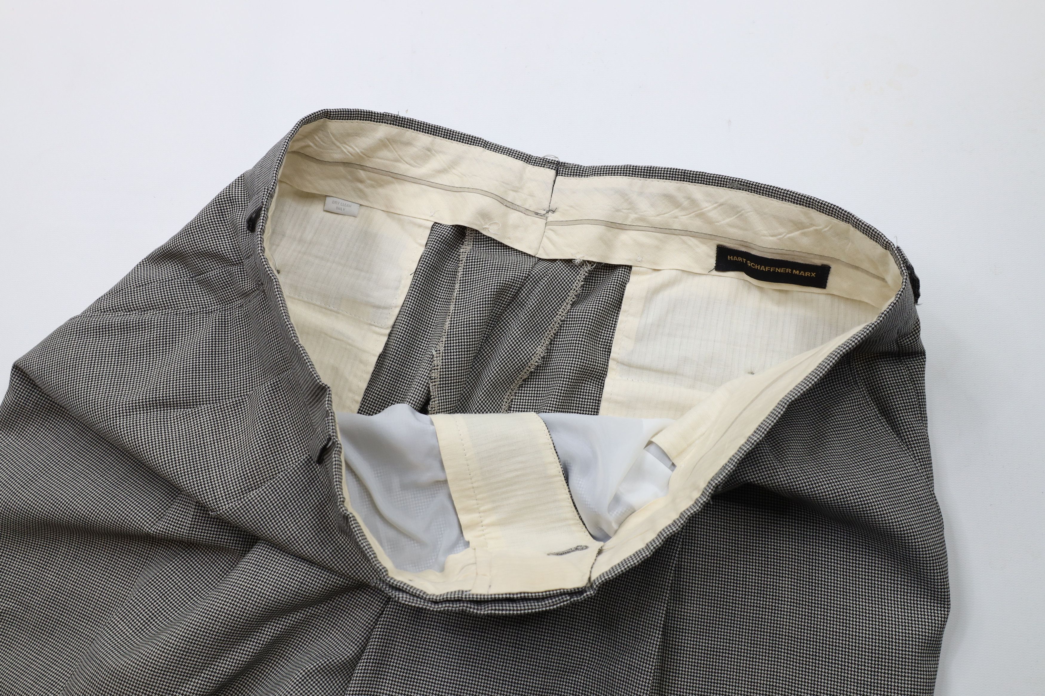 Vintage Vintage 90s Streetwear Houndstooth Wide Leg Chino Pants Size US 38 / EU 54 - 7 Thumbnail