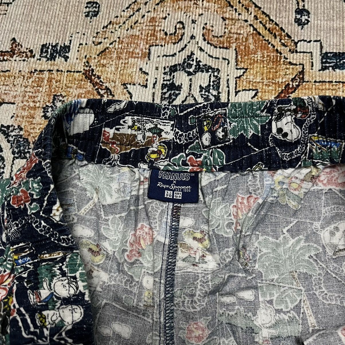 Peanuts × Reyn Spooner × Uniqlo Reyn Spooner X Peanuts X Uniqlo Relaxed Short Pants Size US 29 - 3 Thumbnail