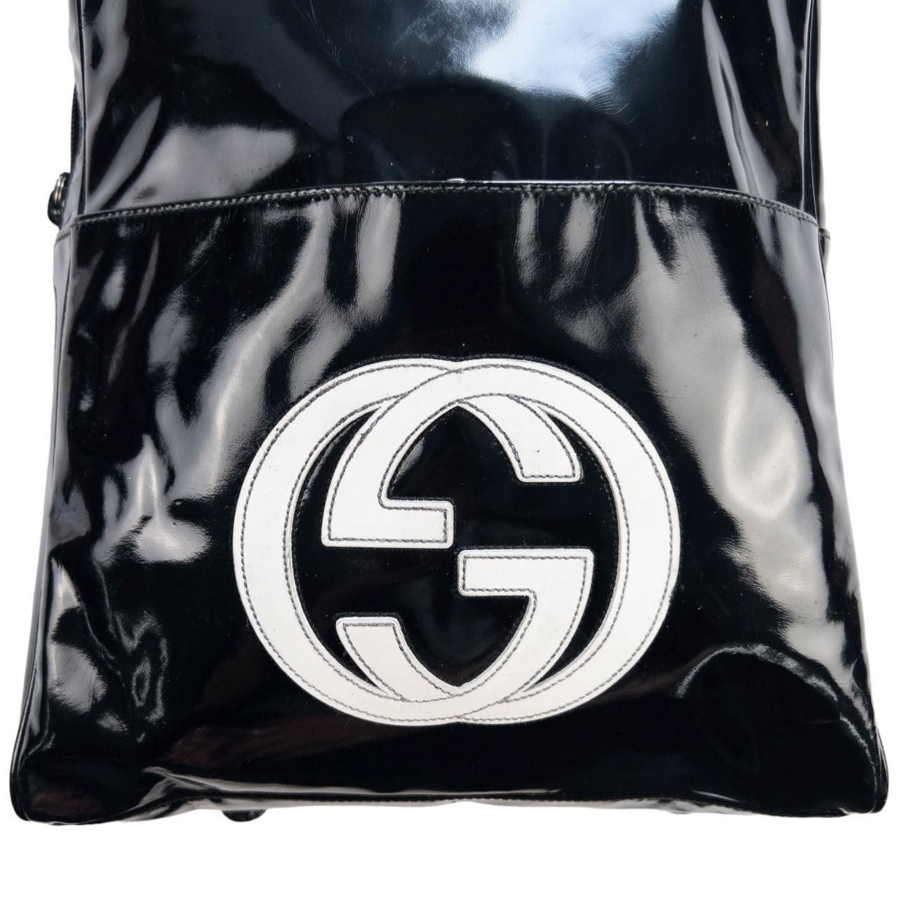 Gucci Vintage Gucci PVC Backpack Size ONE SIZE - 8 Thumbnail