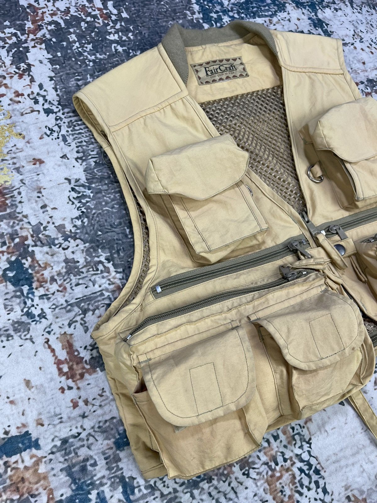 Vintage Vintage Fair Craft 3D Pocket Utility Outdoor Vest Size US M / EU 48-50 / 2 - 2 Thumbnail
