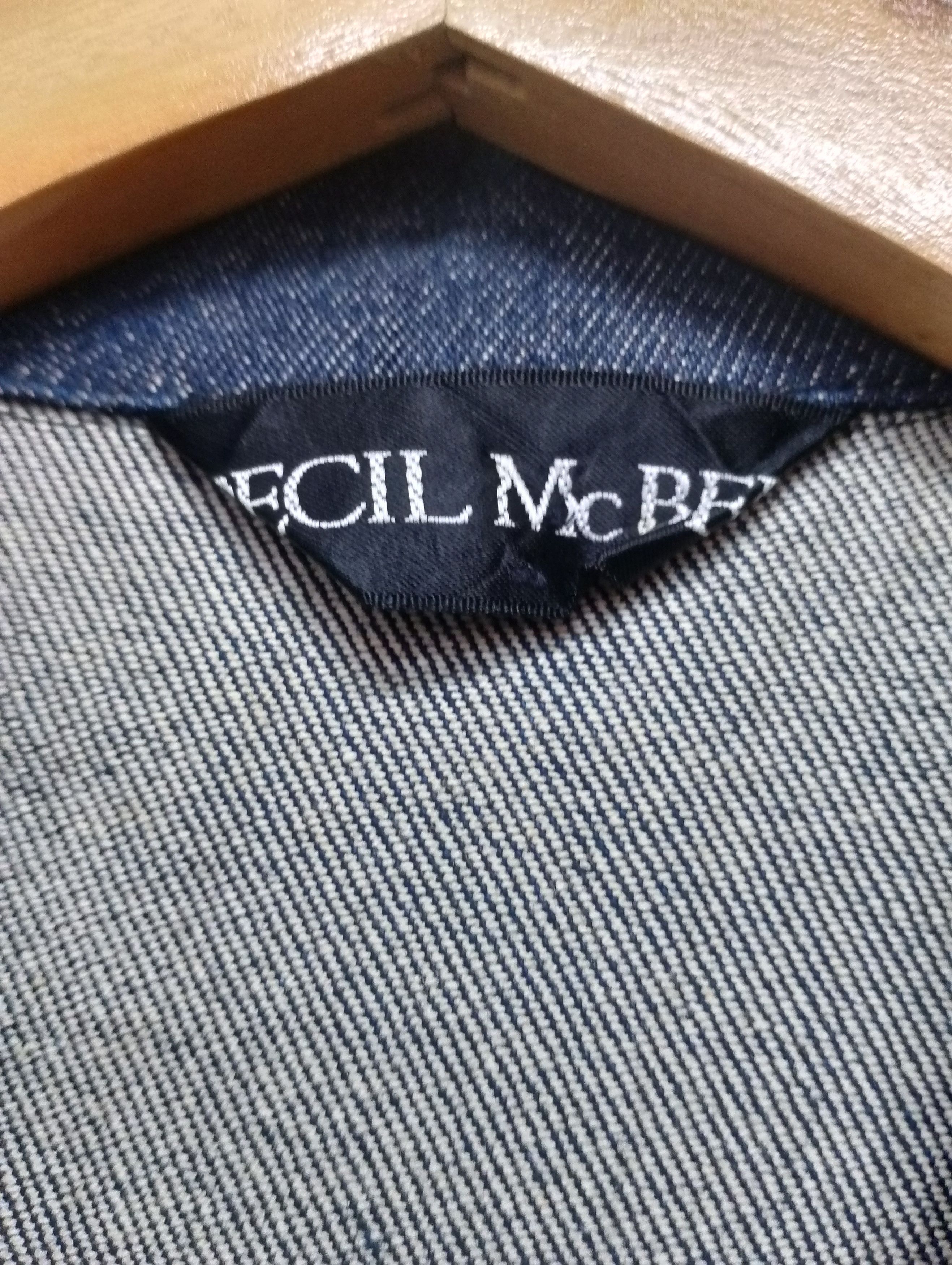 GOSTAR DE FUGA Cecil Mcbee Trenchcoat Denim Size S / US 4 / IT 40 - 4 Thumbnail