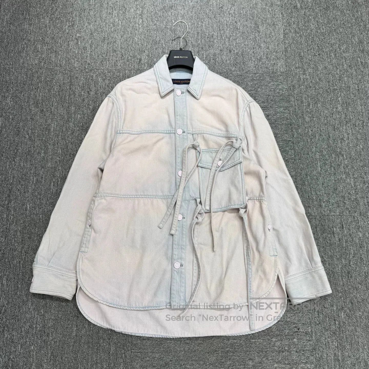 Louis Vuitton Louis Vuitton Tie-Dye Ribbon Denim Jacket. Size US XS / EU 42 / 0 - 1 Thumbnail