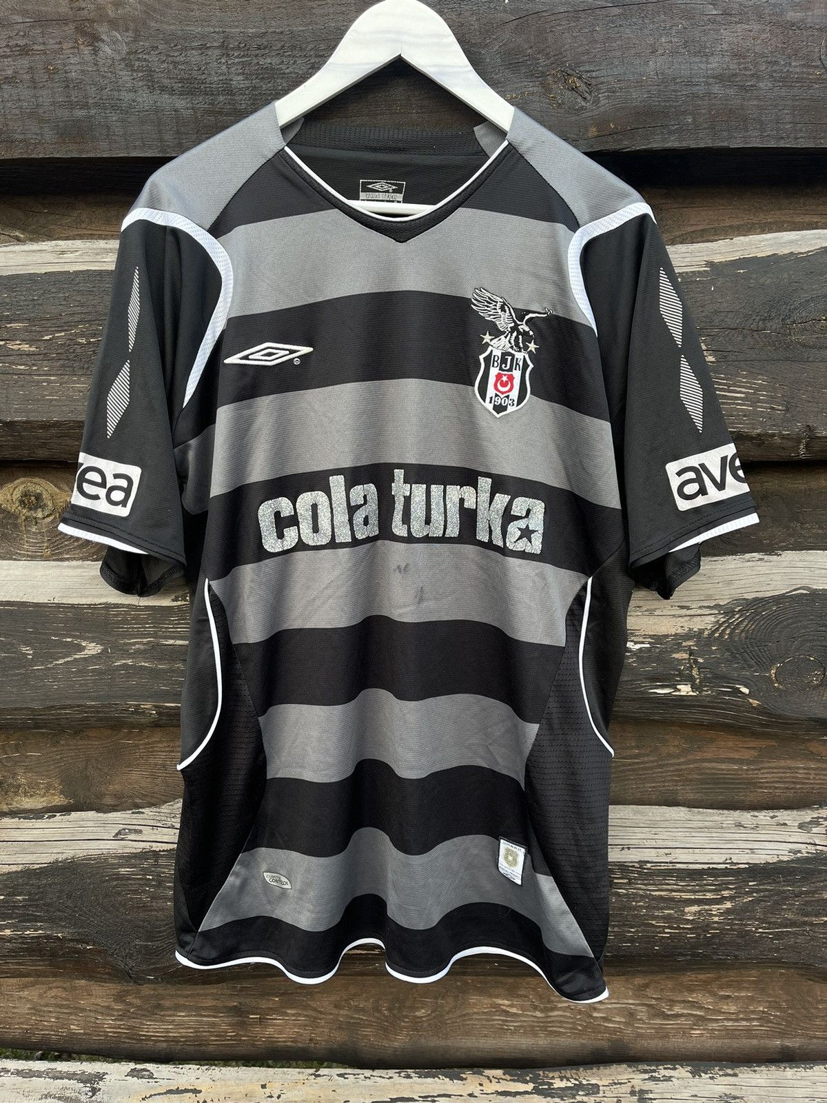 Umbro × Vintage Umbro Besiktas #58 Ugur vintage soccer jersey Size US XL / EU 56 / 4 - 1 Thumbnail