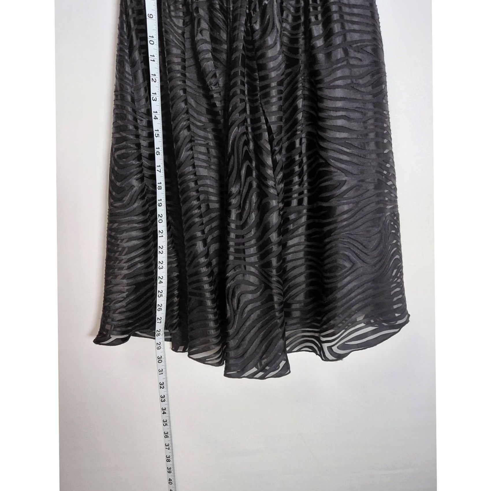 Express Express Silk Blend Strapless Dress Black Solid Sleeveless Knee Length Size 8 Regular Women Adult Dress Size M / US 6-8 / IT 42-44 - 6 Thumbnail