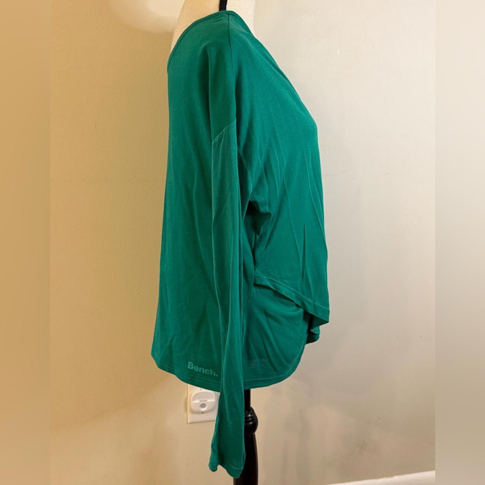 Bench Bench green cross front long sleeve sweater SZ SM Size S / US 4 / IT 40 - 2 Thumbnail