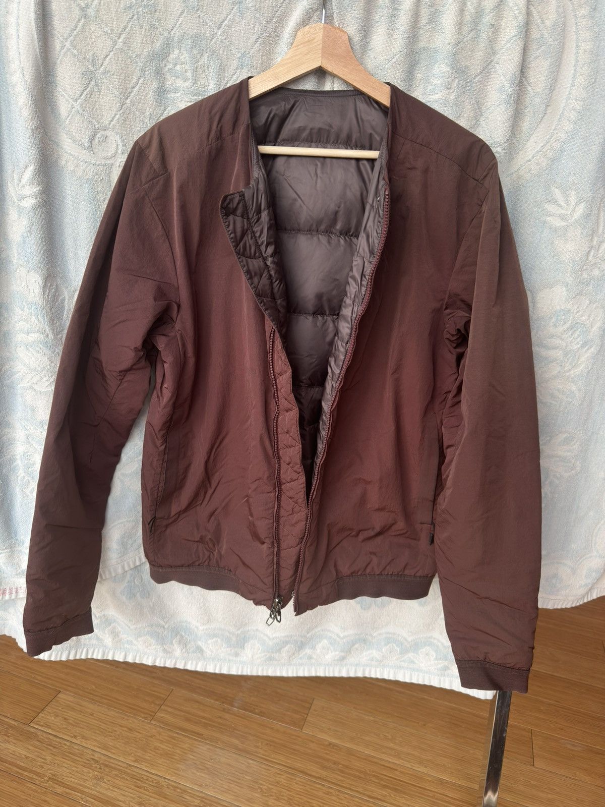 Lululemon Lululemon Lab Ashta reversible bomber maroon Size US M / EU 48-50 / 2 - 2 Thumbnail