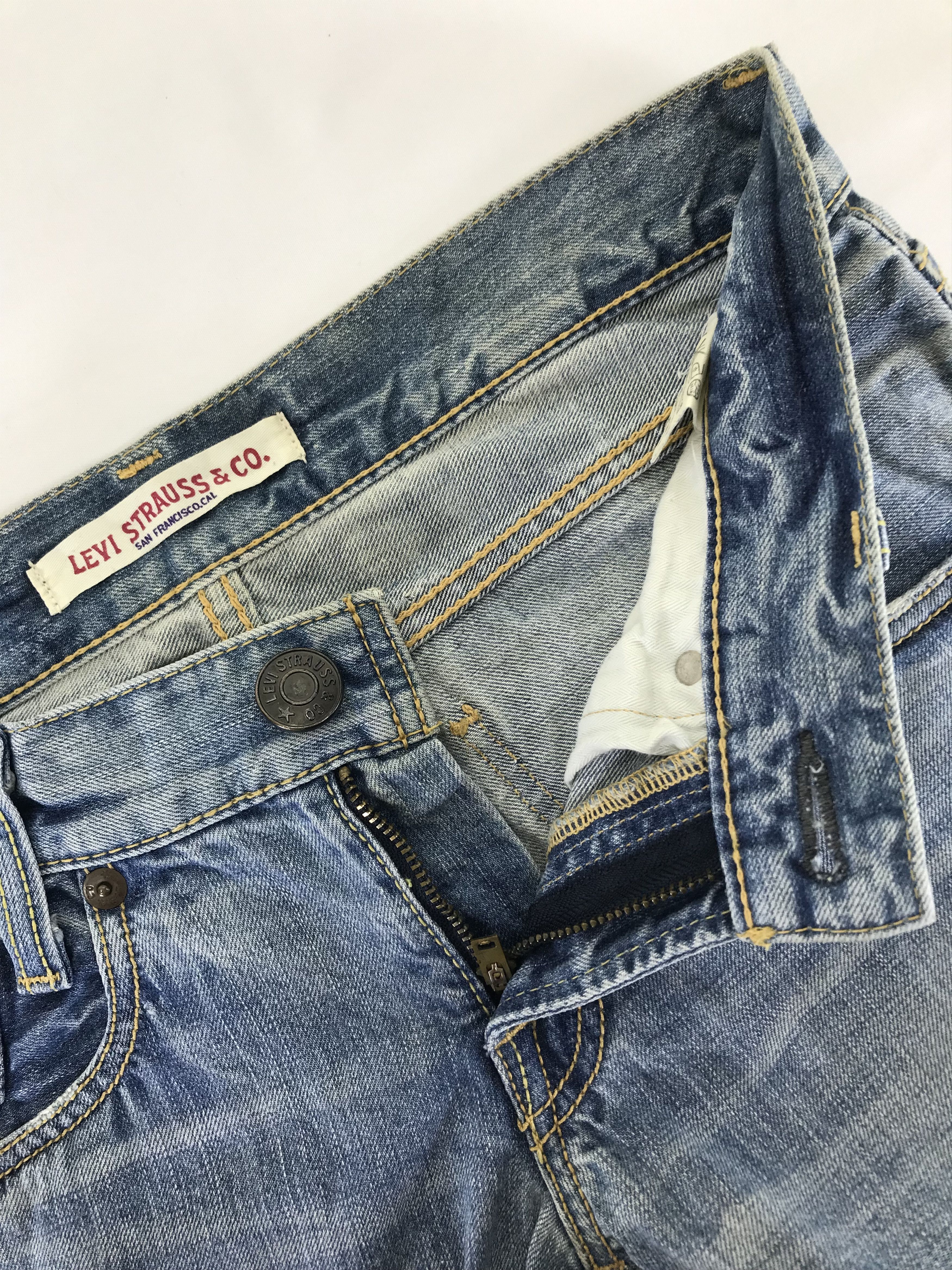 Levi's Vintage Levi's 502 Blue Wash Jeans Size 29" - 9 Thumbnail