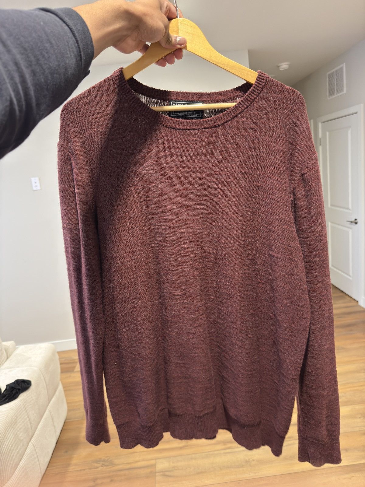 Other Burgundy Luca Centurion Sweater XL Size US XL / EU 56 / 4 - 5 Thumbnail