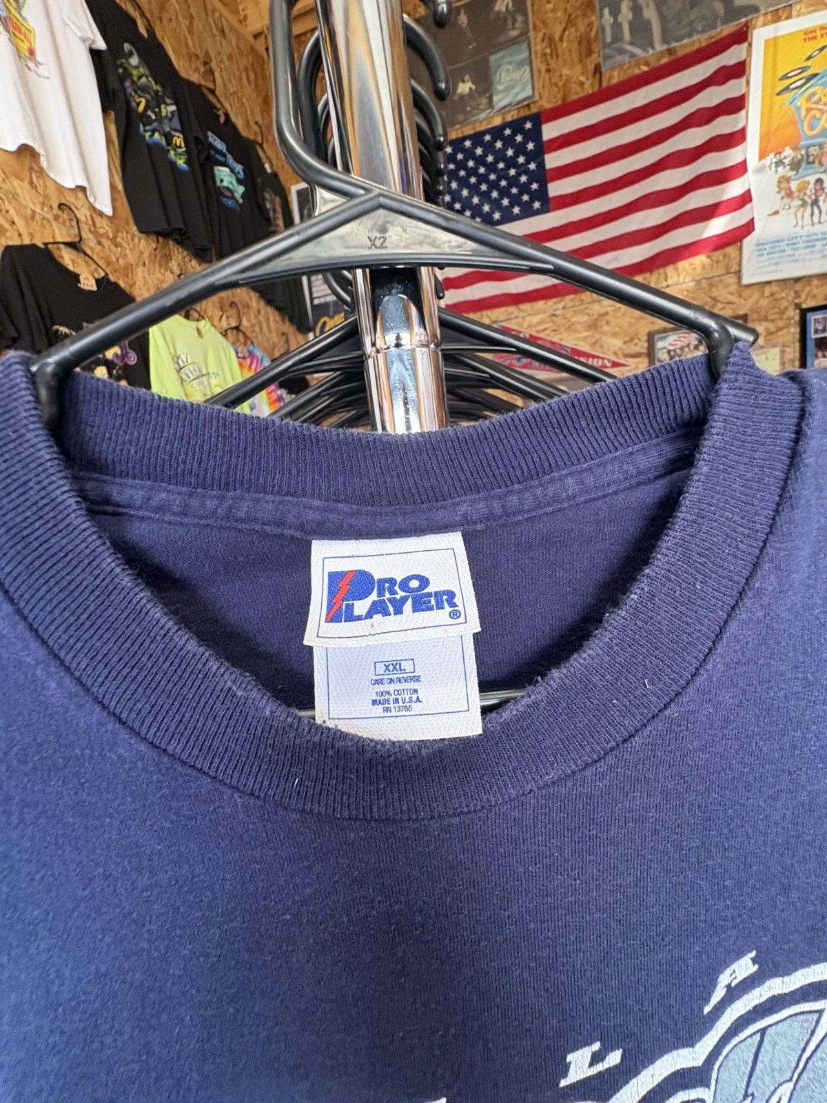 NFL 1990's Dallas Cowboys Pro Player T-Shirt Size US XXL / EU 58 / 5 - 4 Thumbnail
