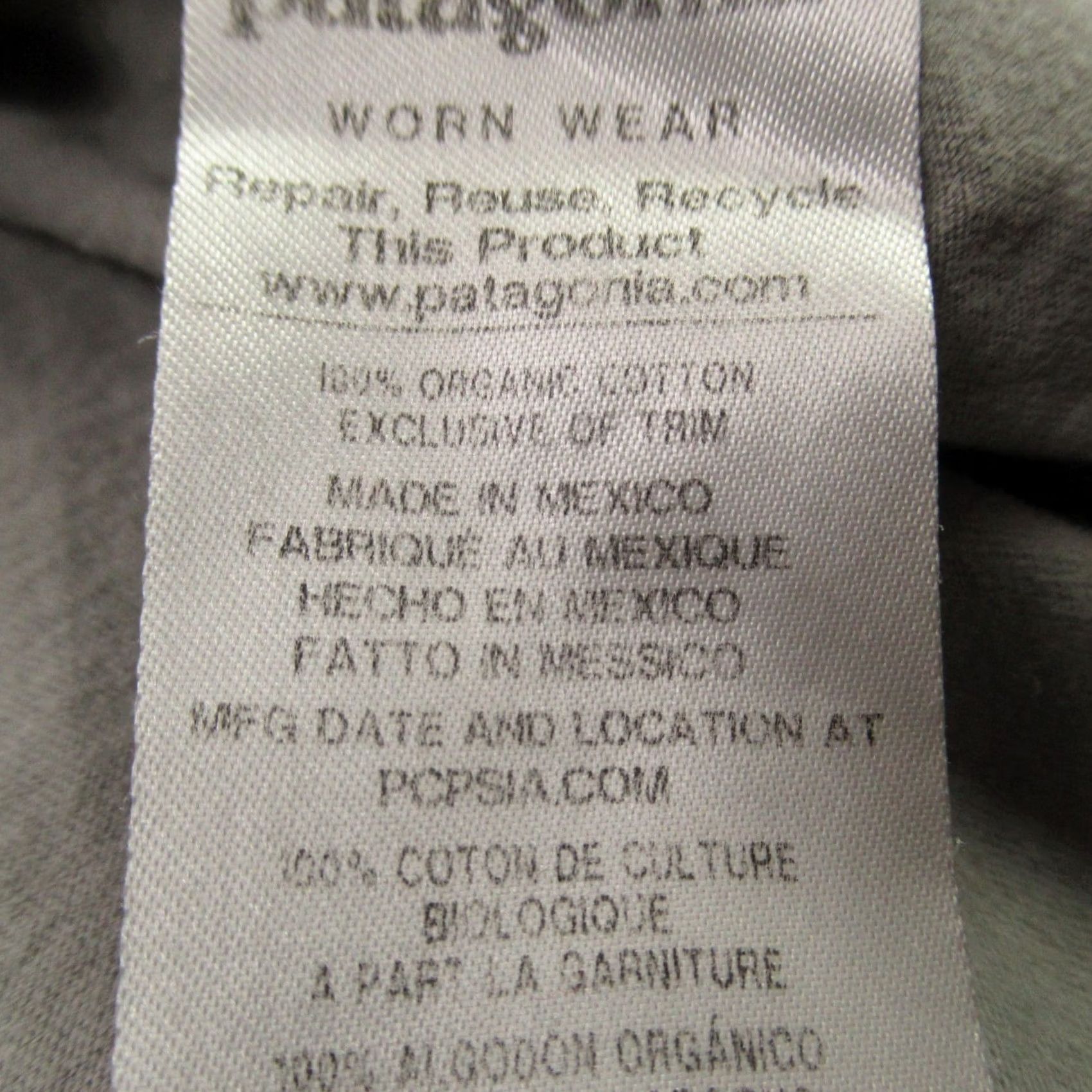 Patagonia Patagonia Womens Small Short Sleeve Crew Neck Pullover Gray Knit Lightweight Size S / US 4 / IT 40 - 6 Thumbnail