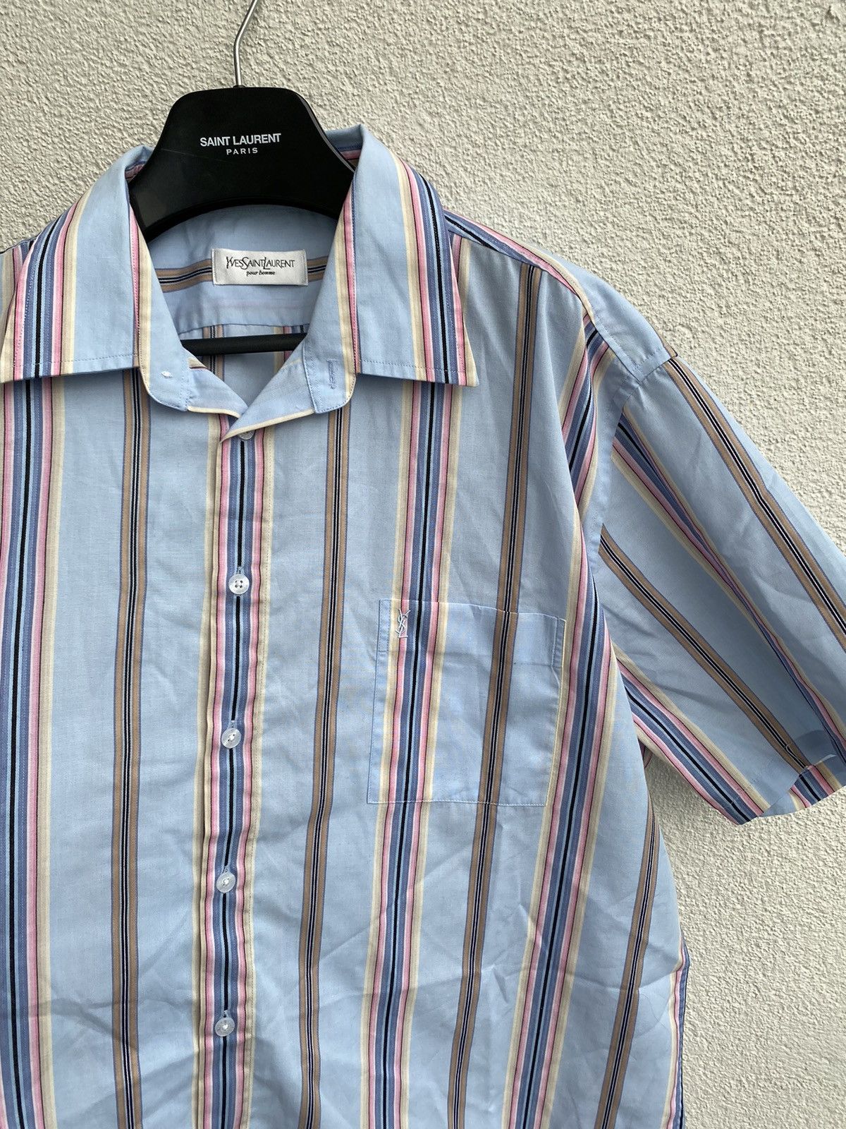 Yves Saint Laurent Multicolor YSL Shirt Summer Size US XXL / EU 58 / 5 - 17 Thumbnail