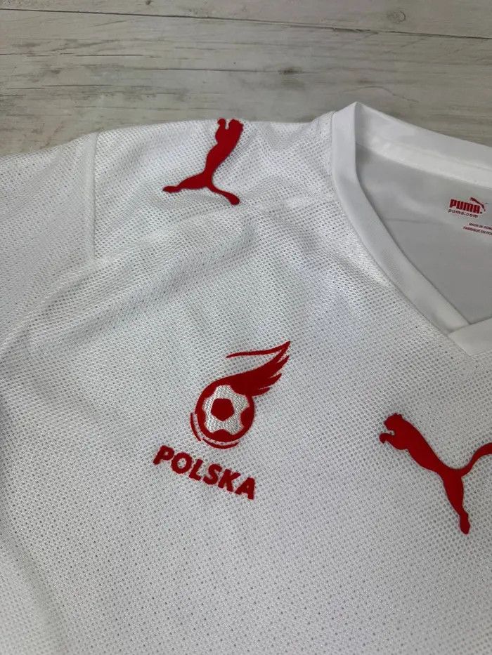 Puma Puma Poland 2008 2009 Home Football Shirt Soccer Jersey Size US XL / EU 56 / 4 - 6 Thumbnail