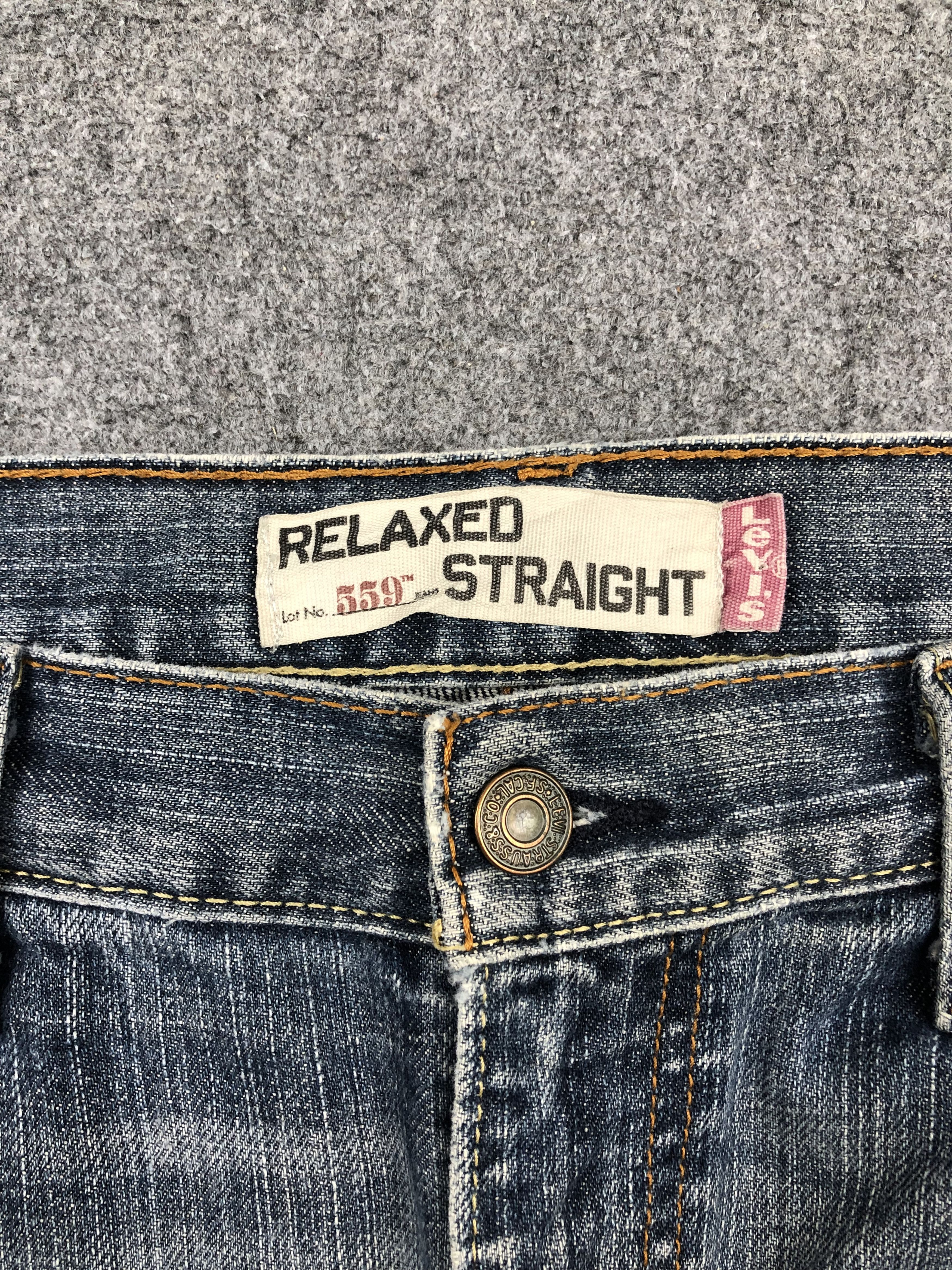 Levi's Vintage Levis 559 Blue Denim DP1604 Size US 40 / EU 56 - 7 Thumbnail